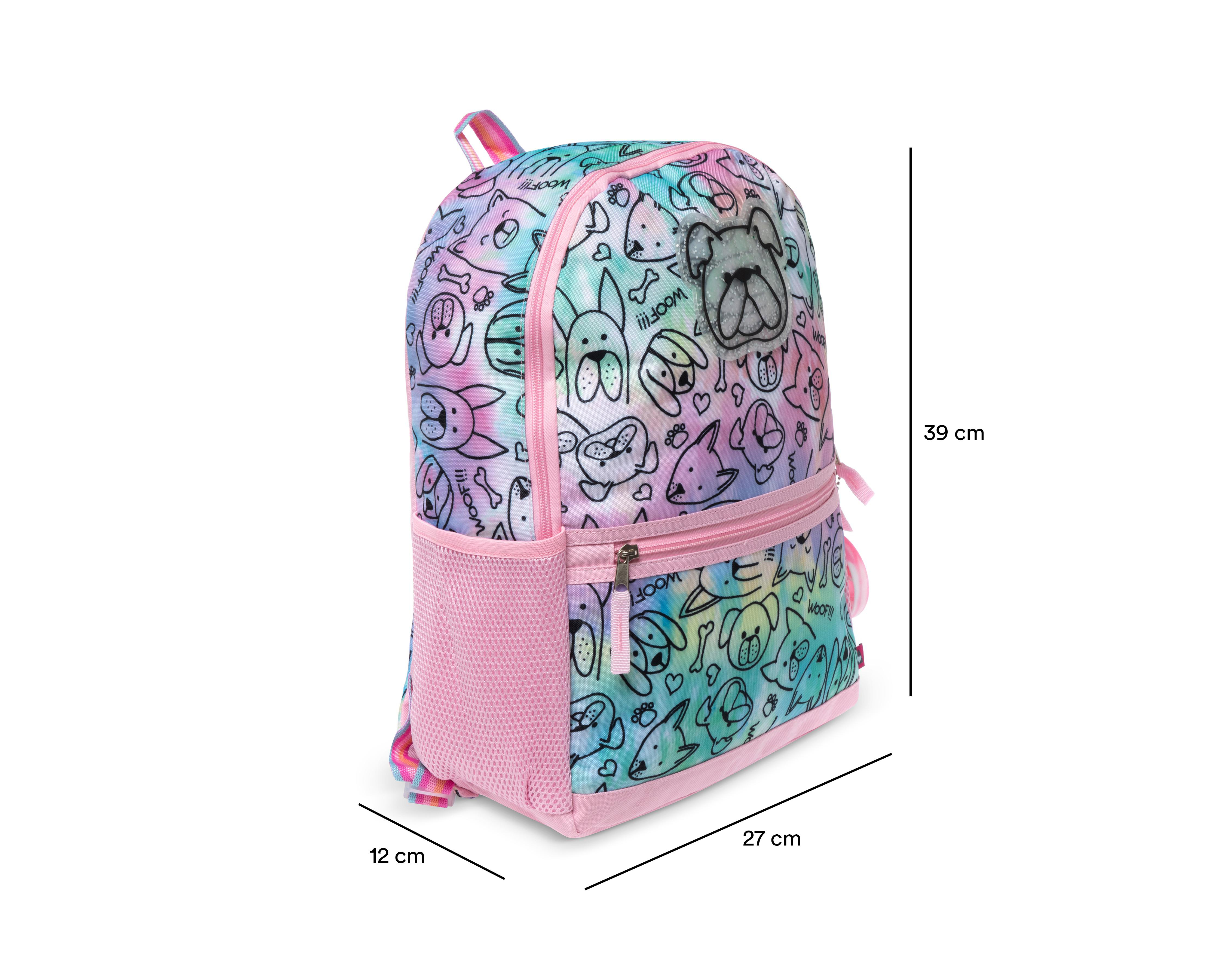 Foto 5 | Mochila Escolar Girls Attitude Estampada