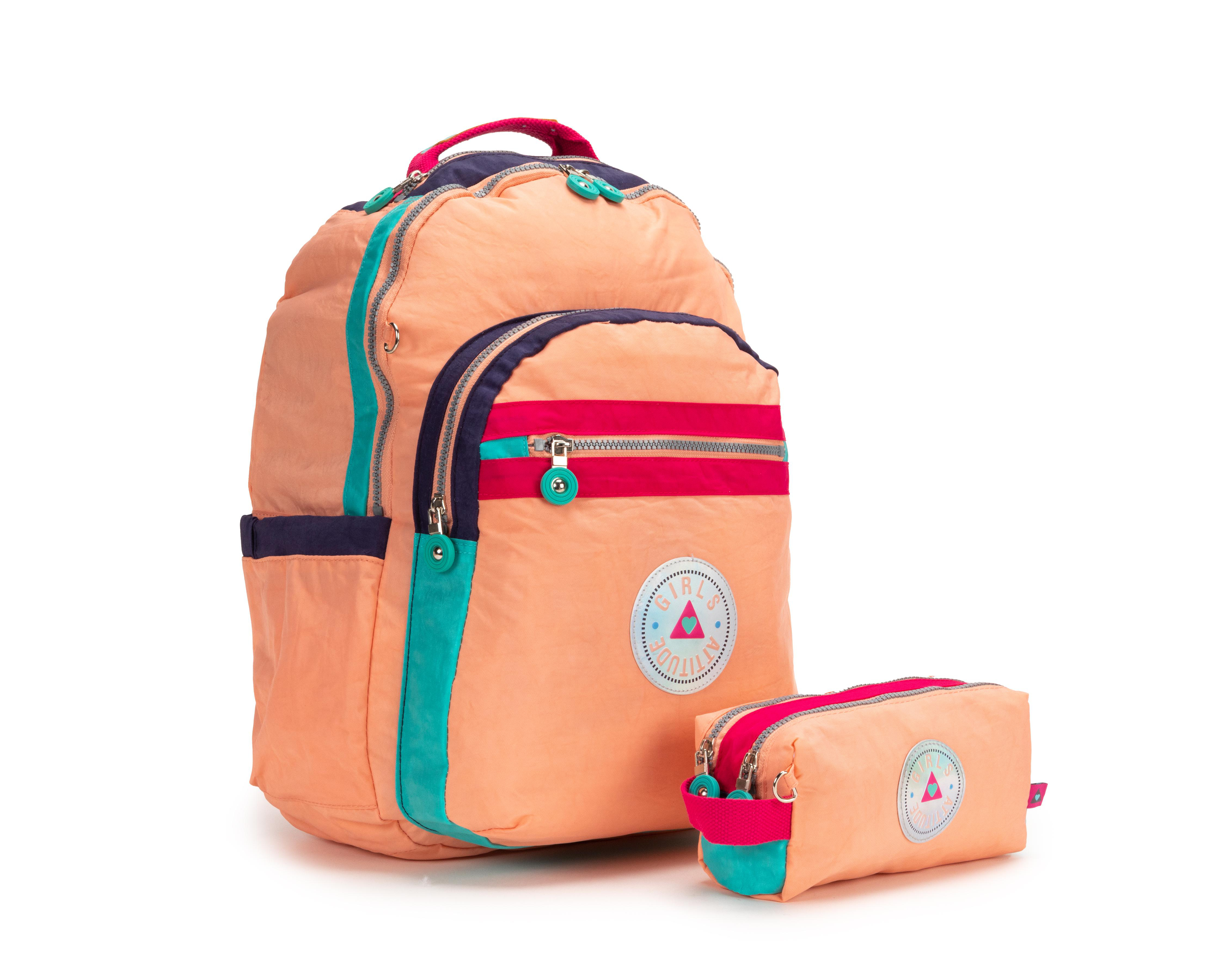 Foto 2 | Mochila Girls Attitude con Lapicera