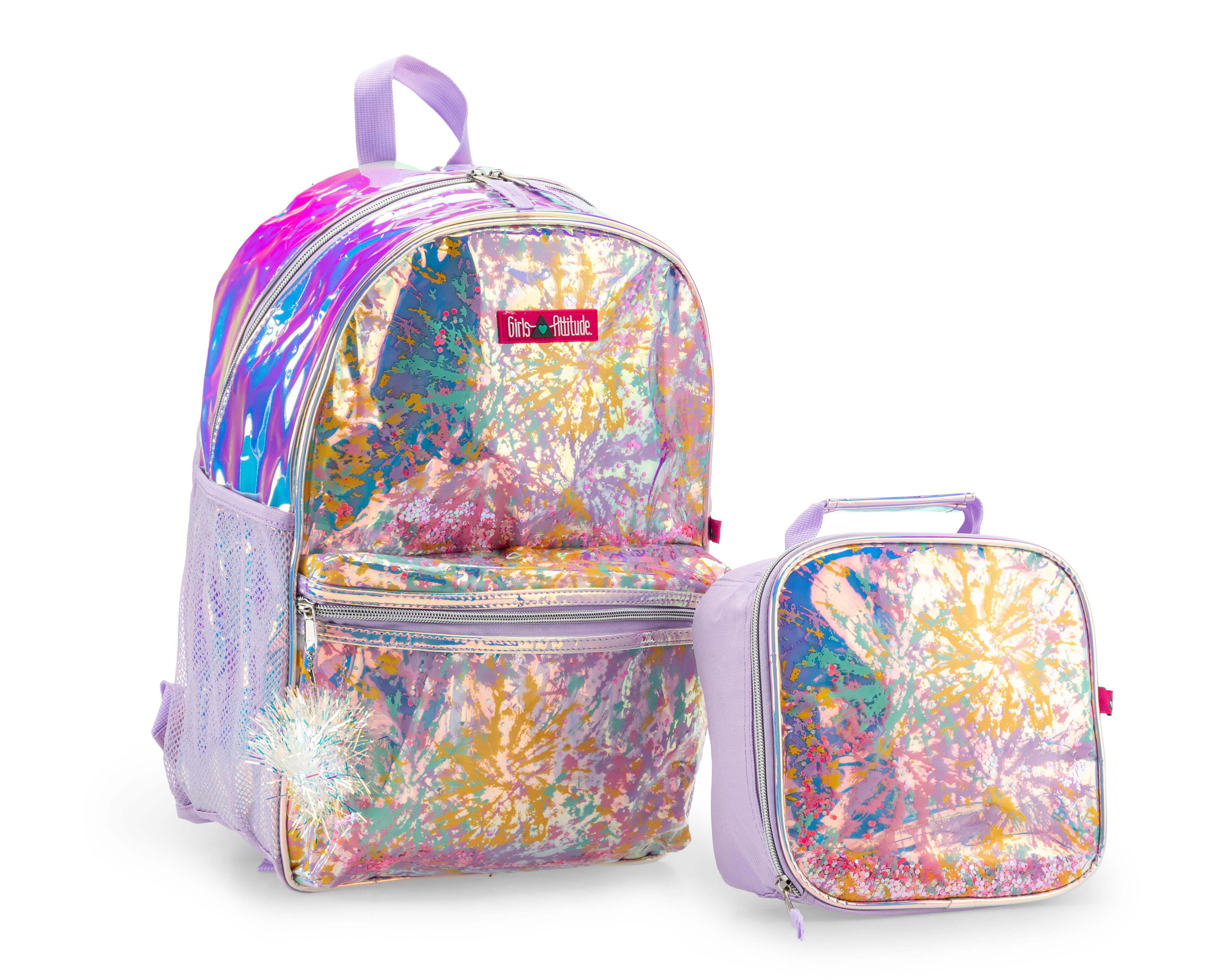 Foto 3 pulgar | Mochila Girls Attitude con Lonchera
