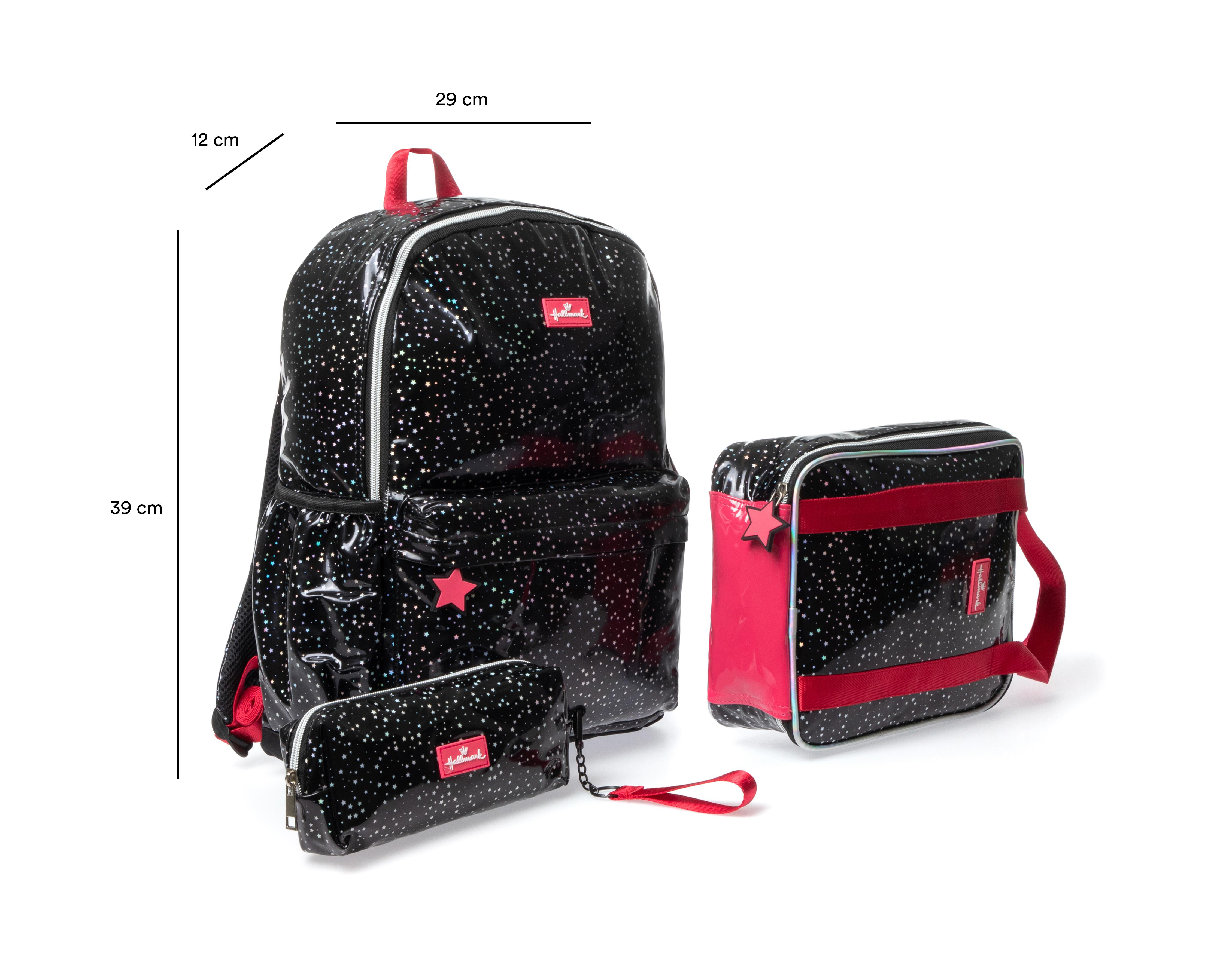 Foto 7 | Mochila Escolar Hallmark con Lonchera y Lapicera