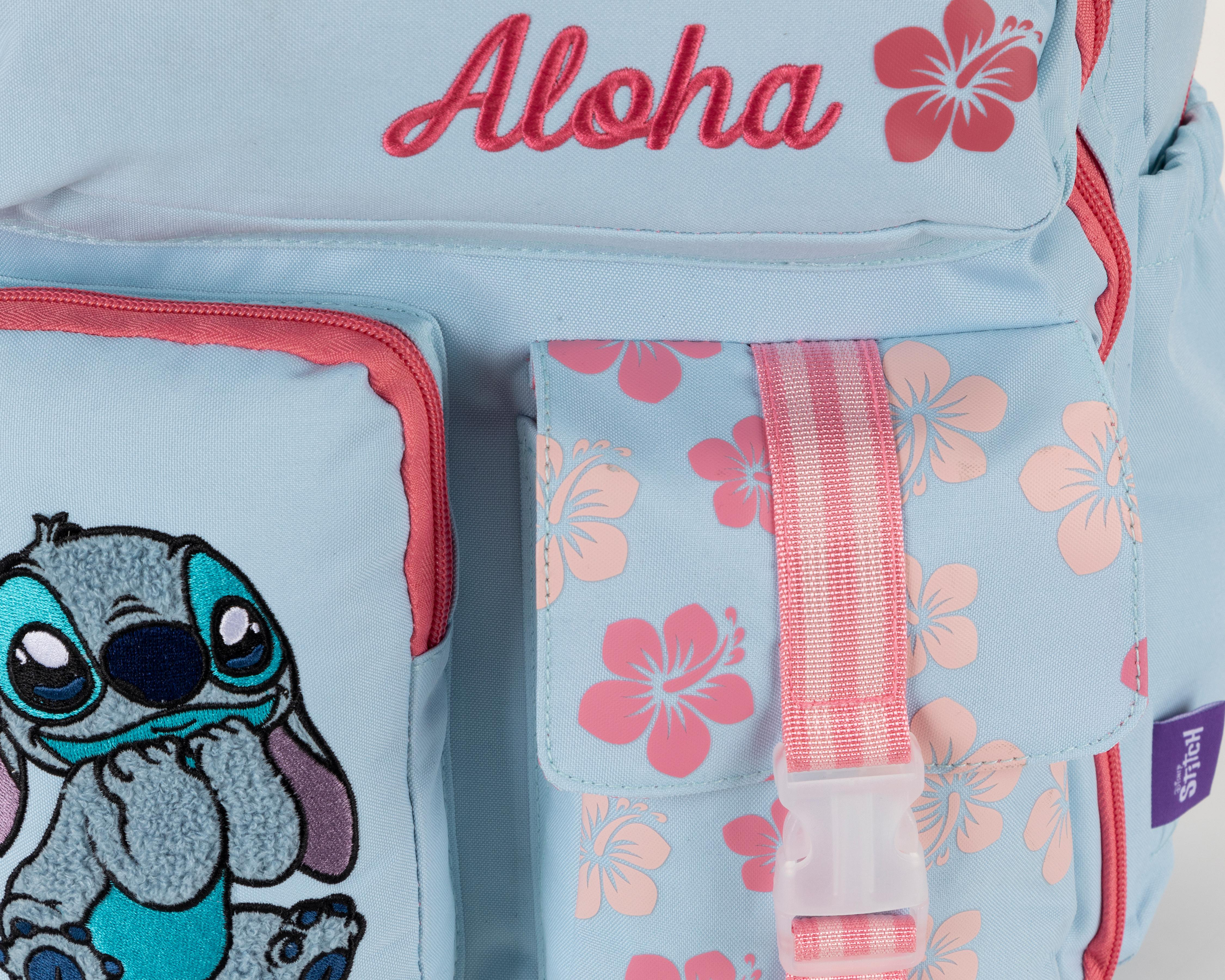 Foto 6 pulgar | Mochila Escolar Disney Stitch