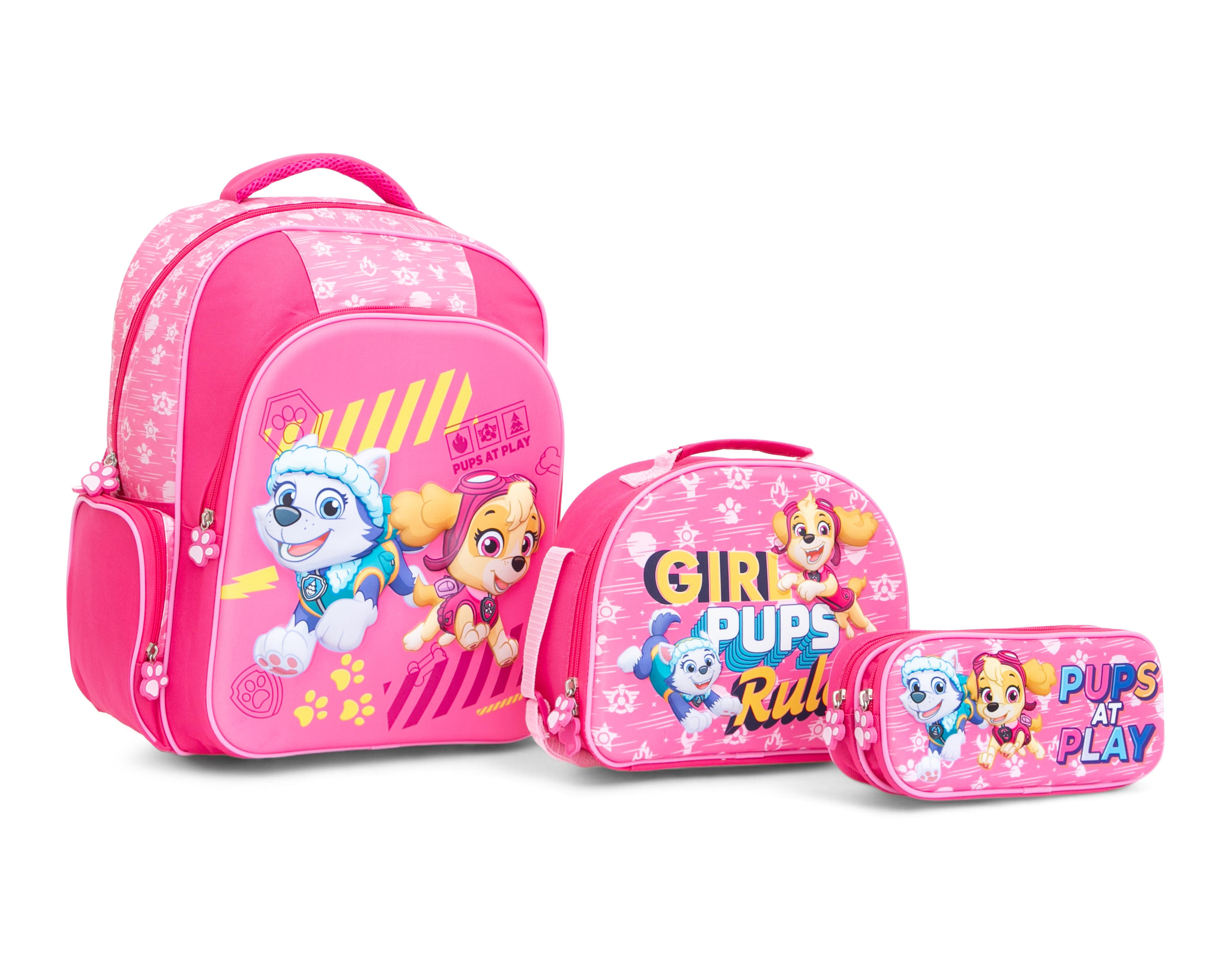 Foto 2 | Mochila Escolar Paw Patrol con Lonchera y Lapicera