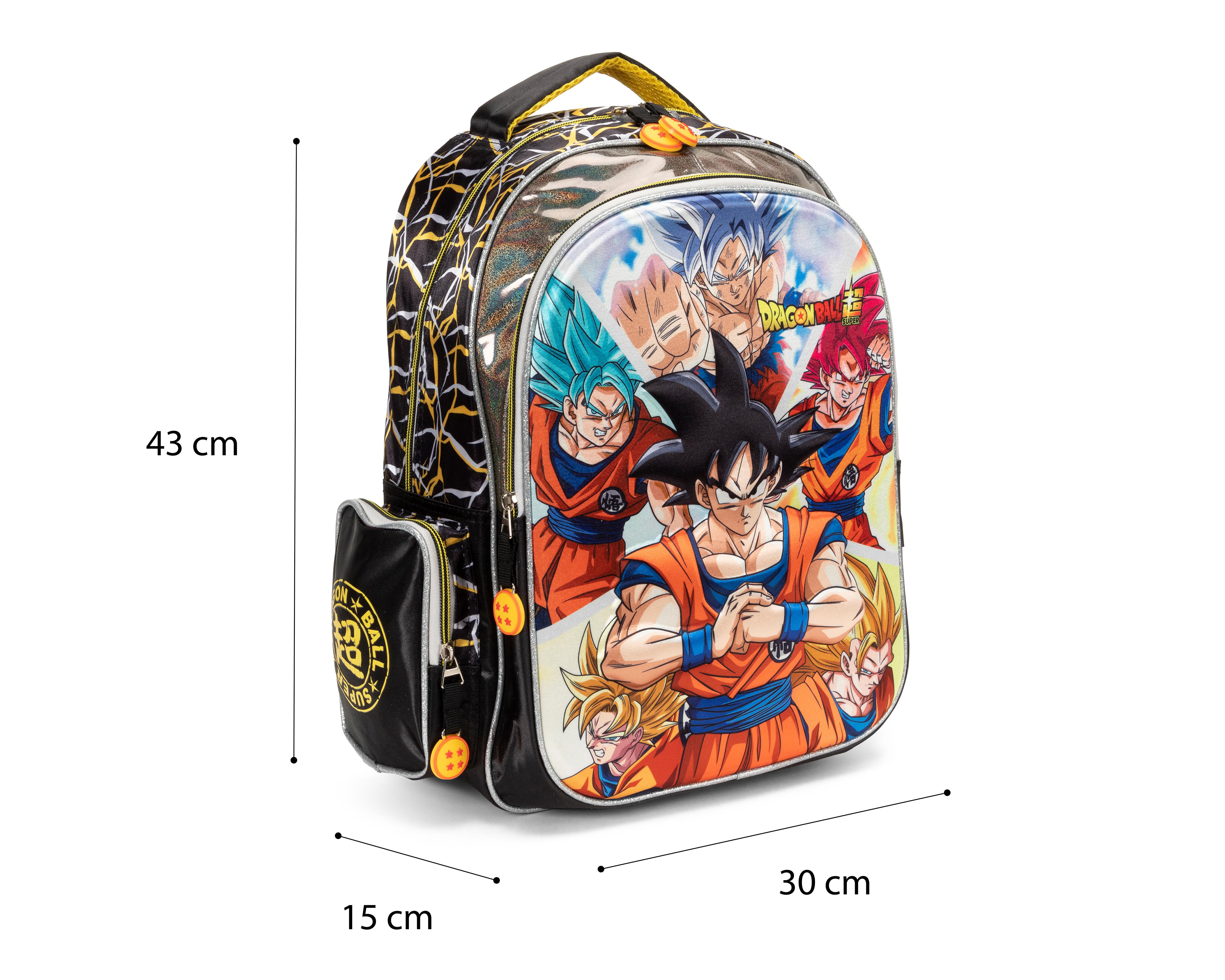Foto 8 pulgar | Mochila Keepack Dragon Ball Super Negra