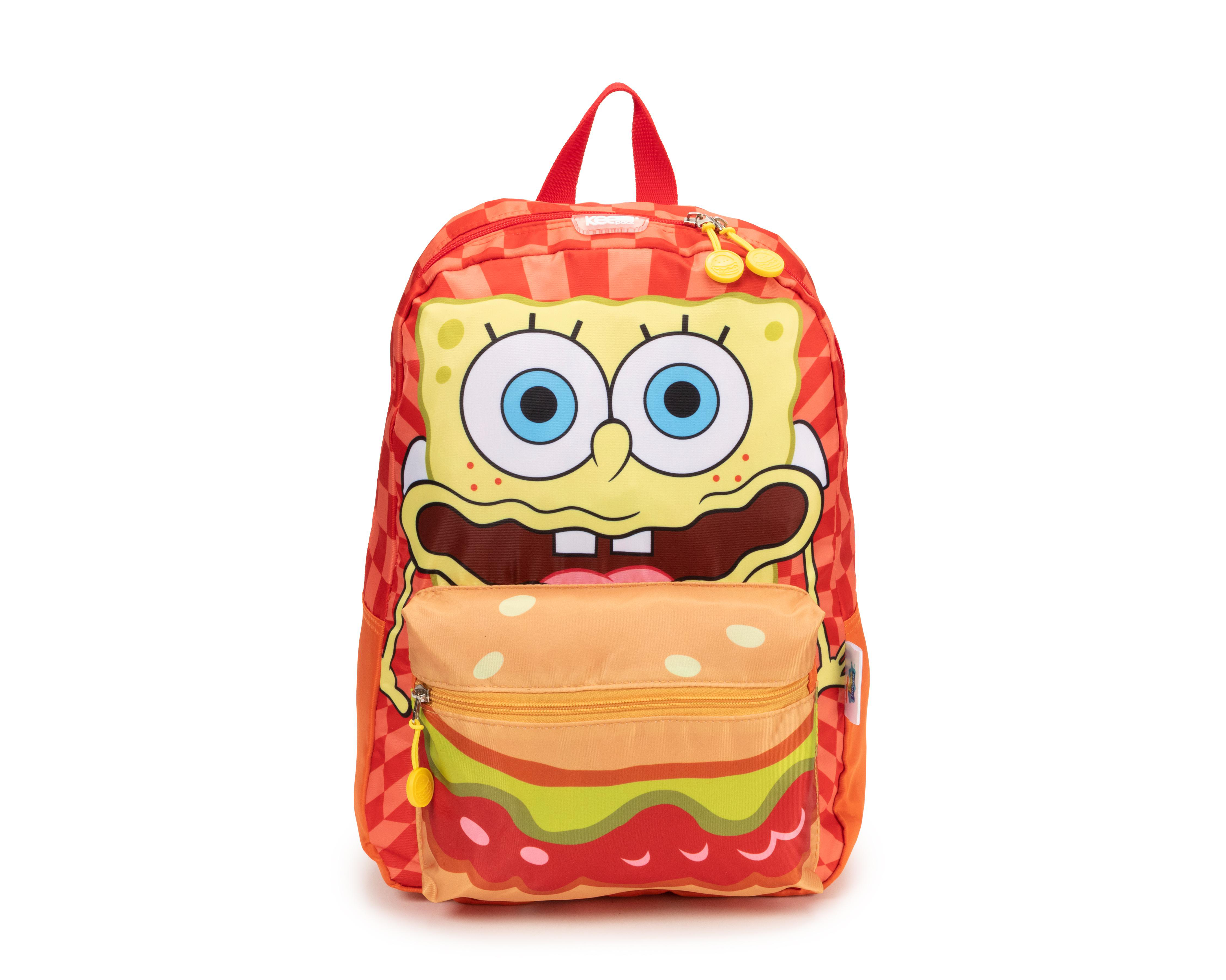 Mochila Keepack Bob Esponja Roja