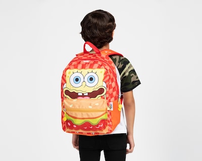 Foto 8 | Mochila Keepack Bob Esponja Roja