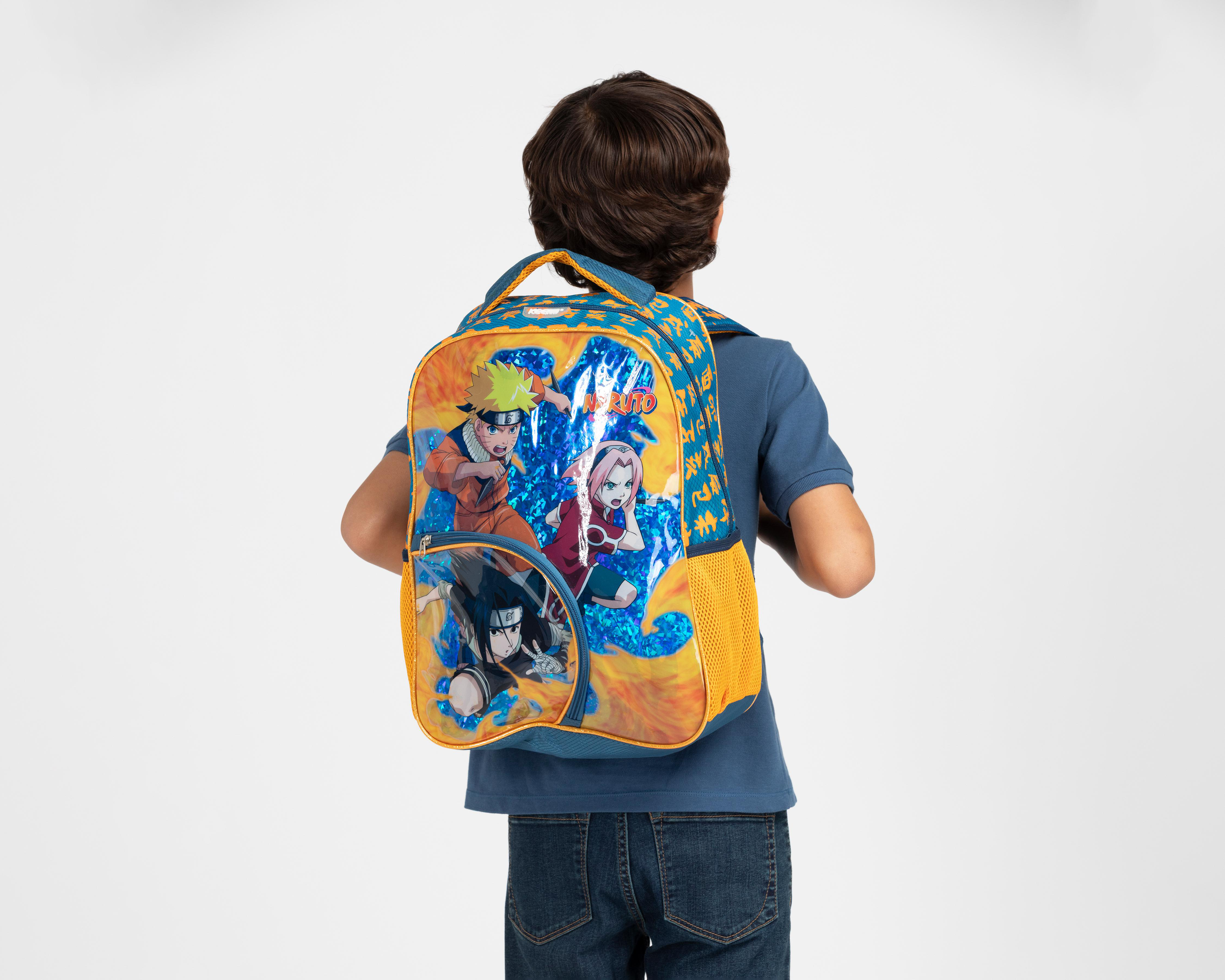 Foto 9 pulgar | Mochila Keepack Naruto Multicolor