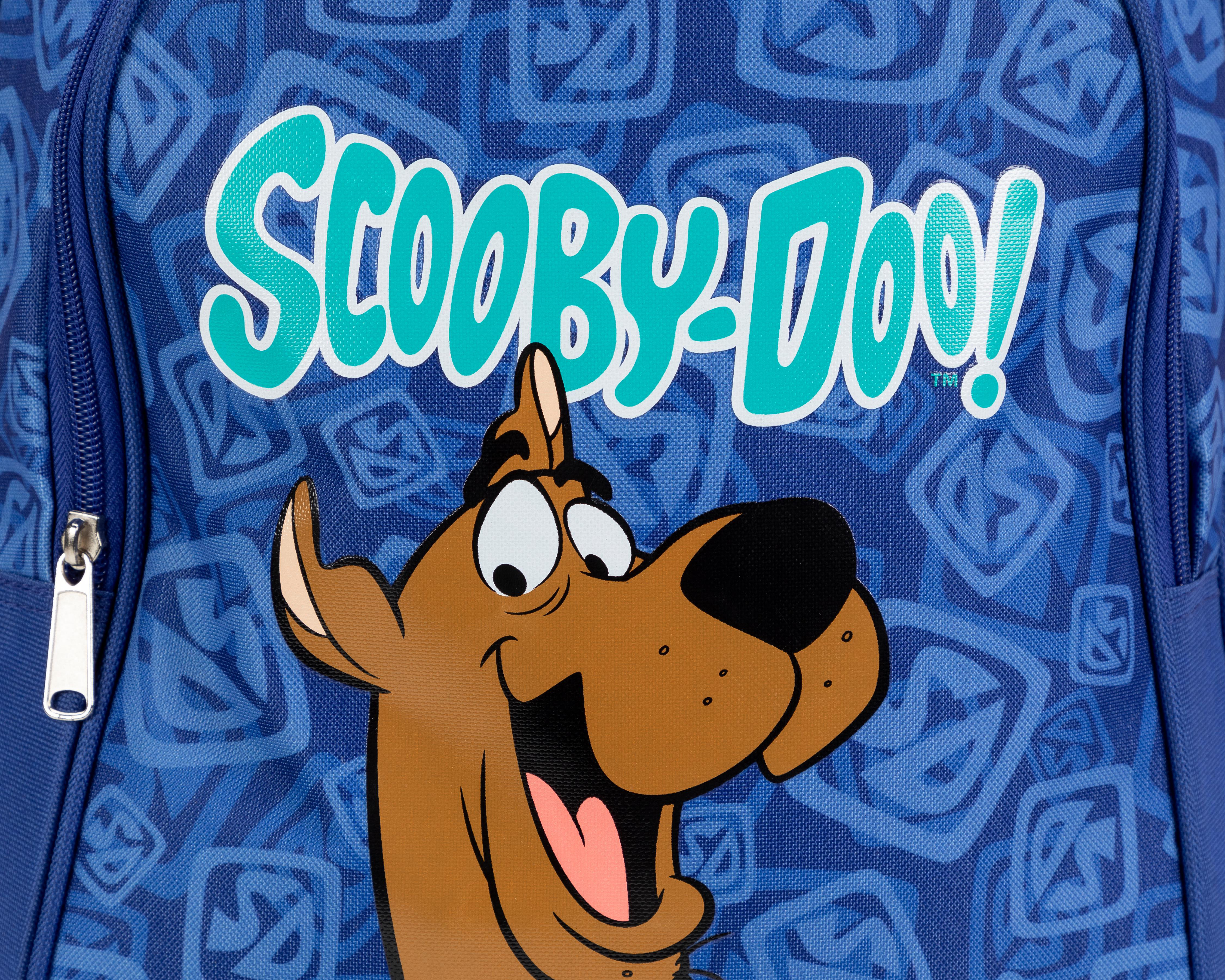 Foto 6 pulgar | Mochila Escolar Scooby-Doo Azul