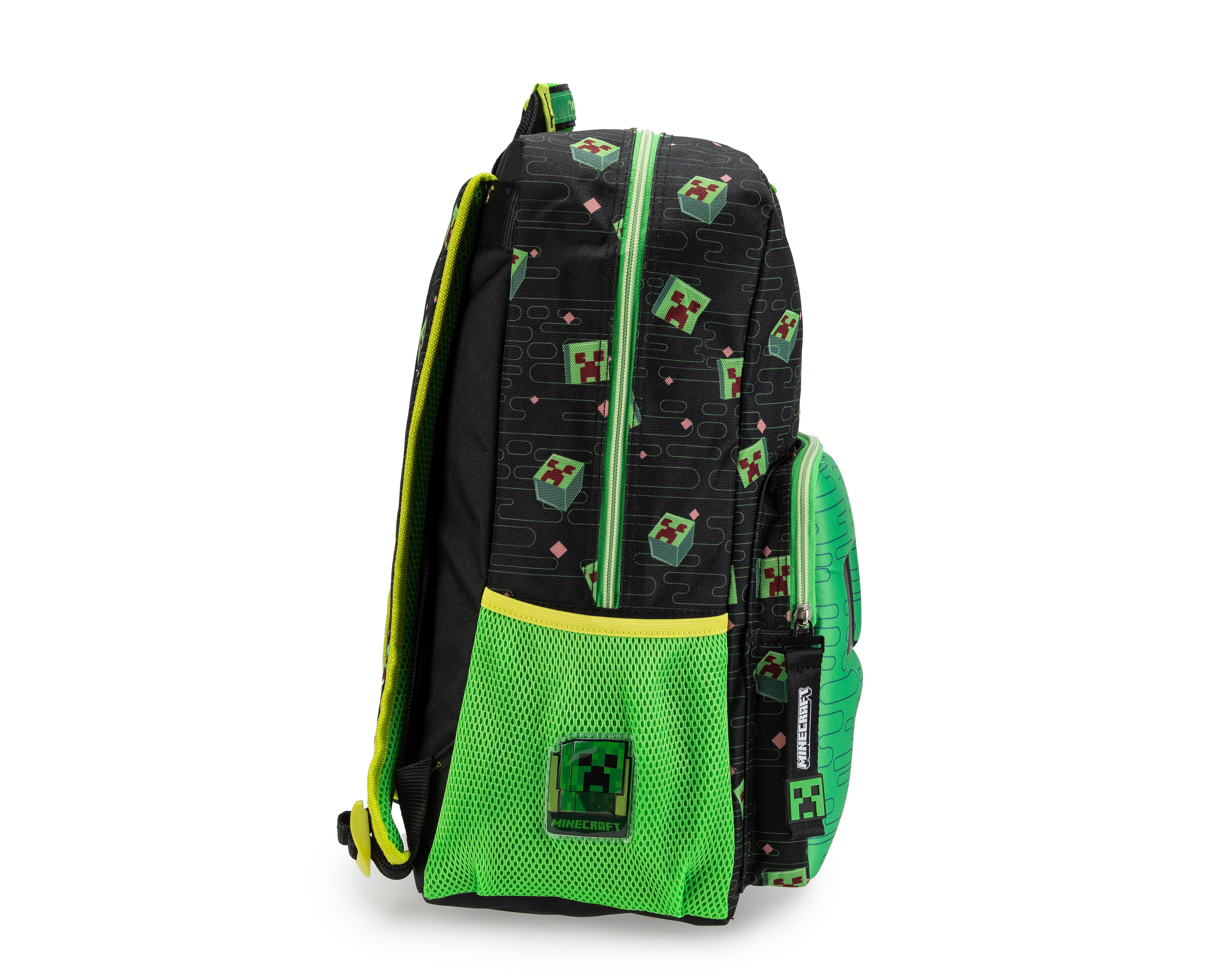 Foto 4 pulgar | Mochila Chenson Minecraft Negra