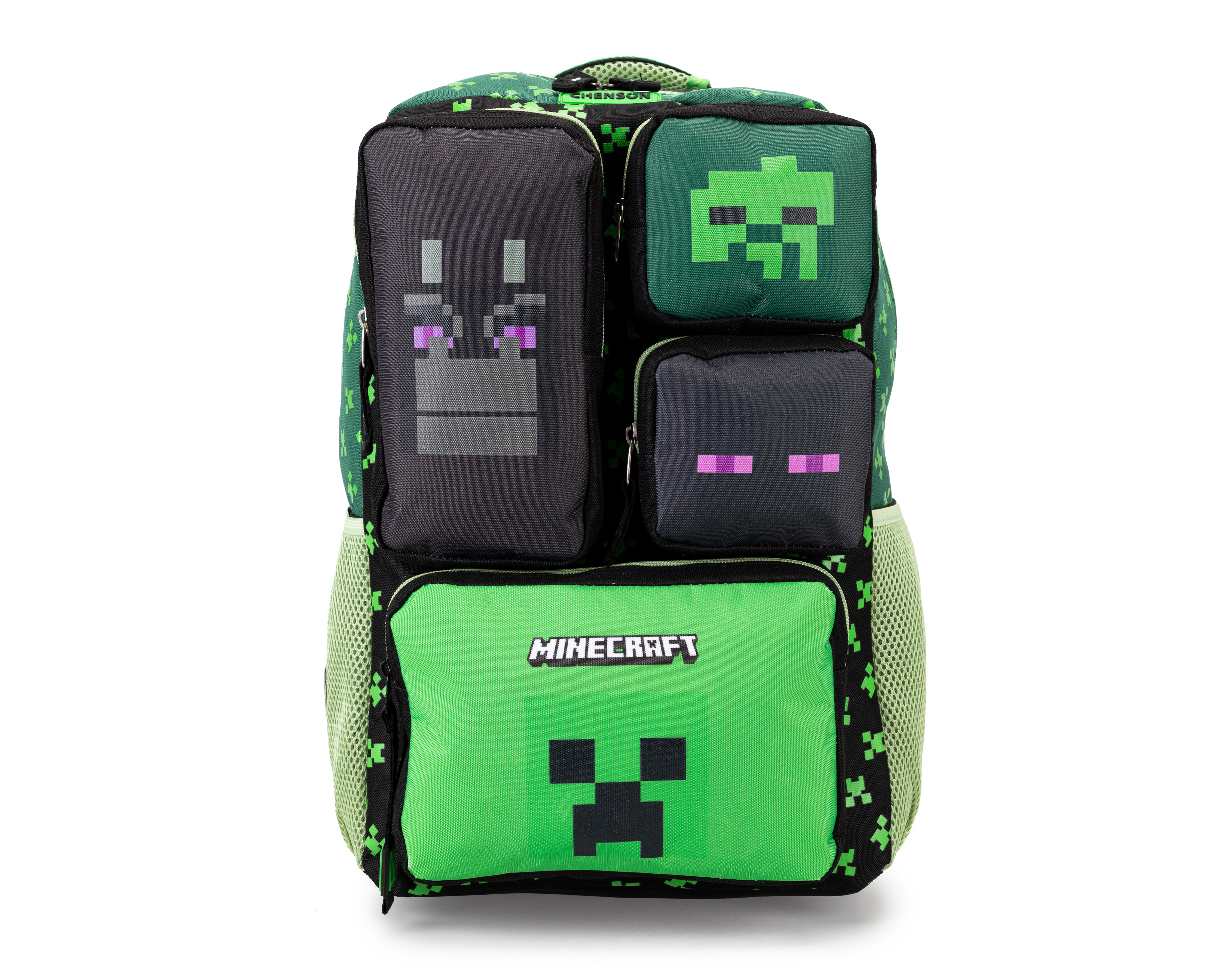 Mochila Minecraft Verde