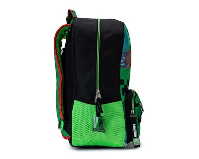 Foto 3 | Mochila Escolar Chenson Minecraft Verde