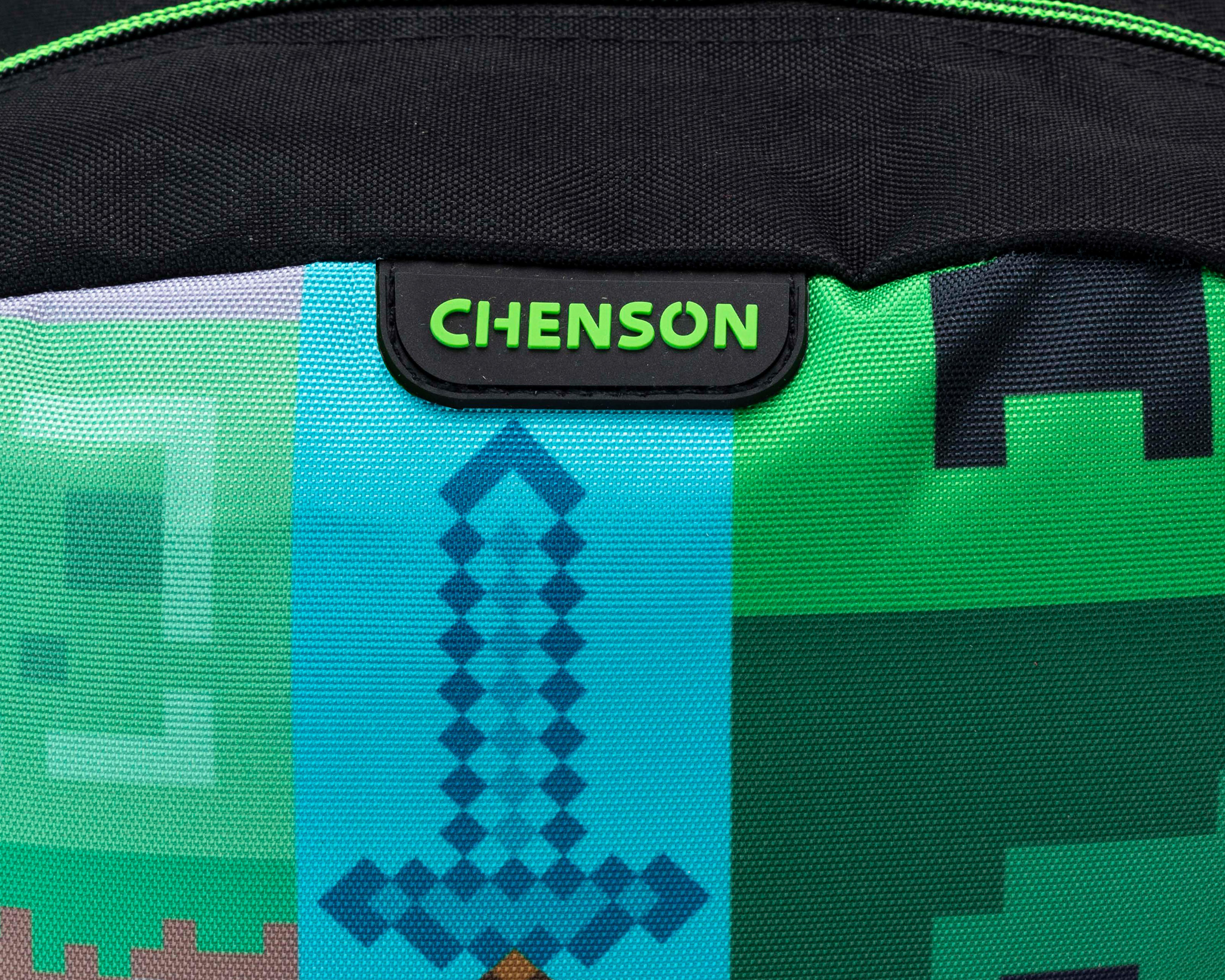 Foto 6 pulgar | Mochila Escolar Chenson Minecraft Verde