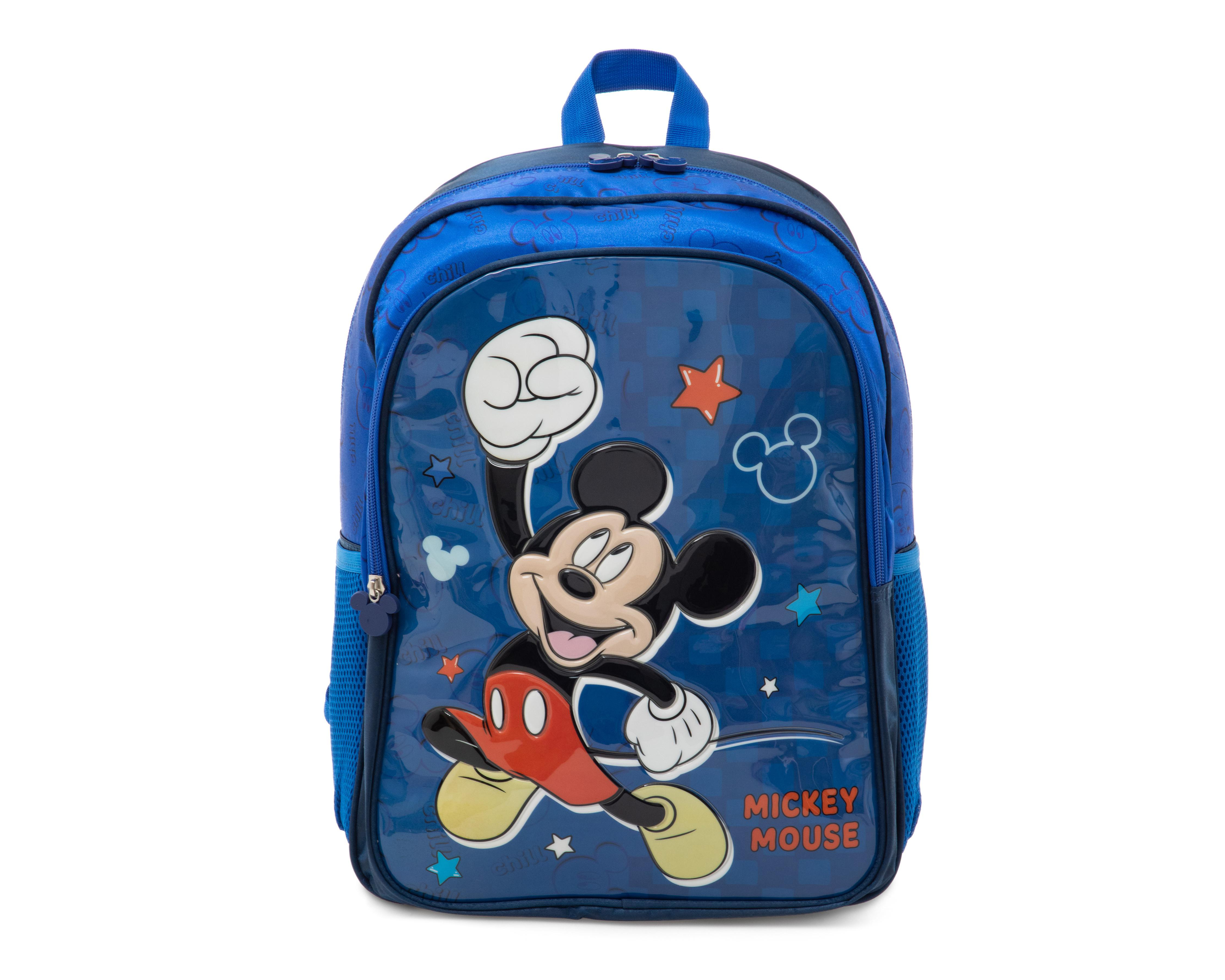 Foto 2 pulgar | Mochila Disney Mickey Mouse Azul