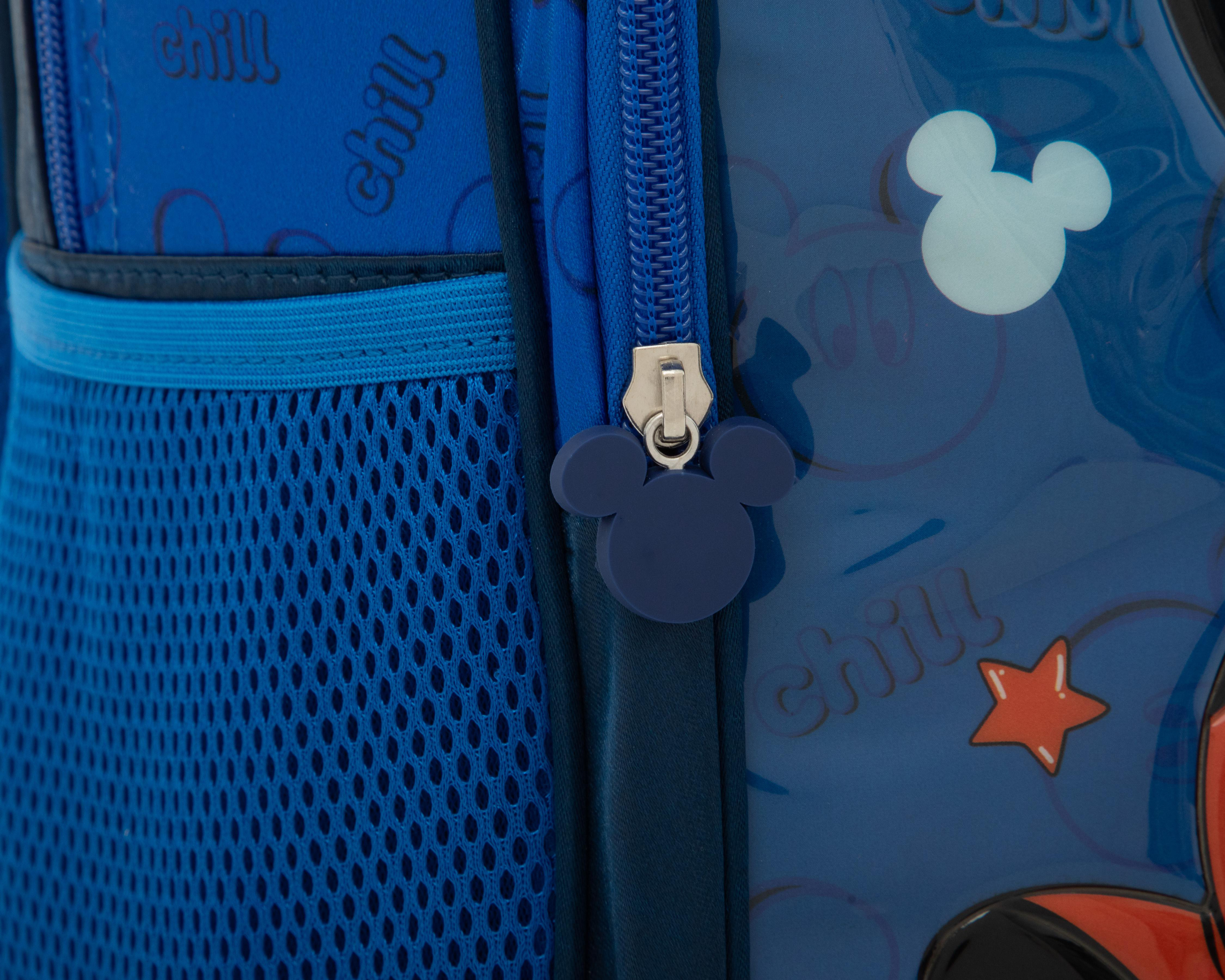 Foto 6 pulgar | Mochila Disney Mickey Mouse Azul