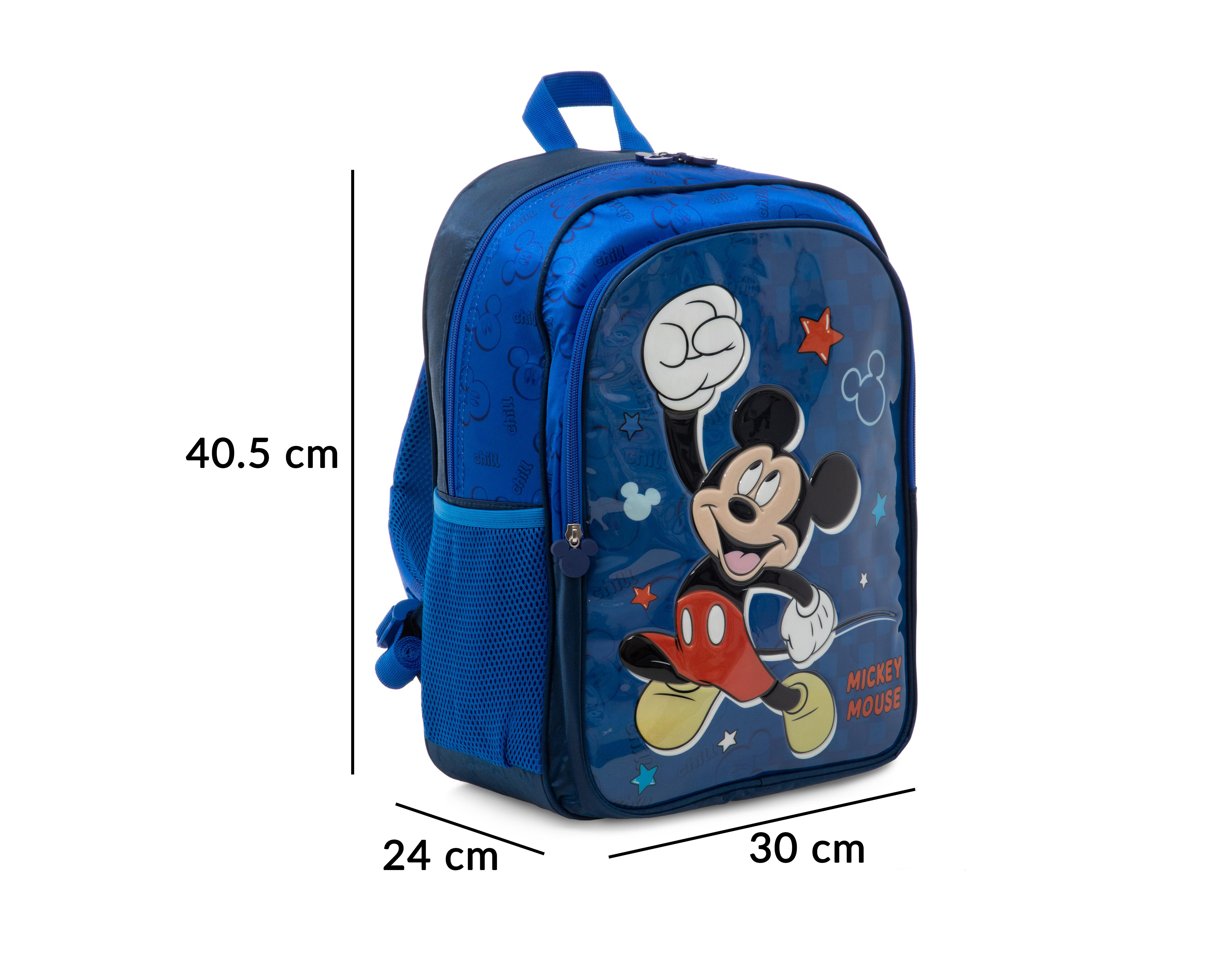 Foto 8 pulgar | Mochila Disney Mickey Mouse Azul