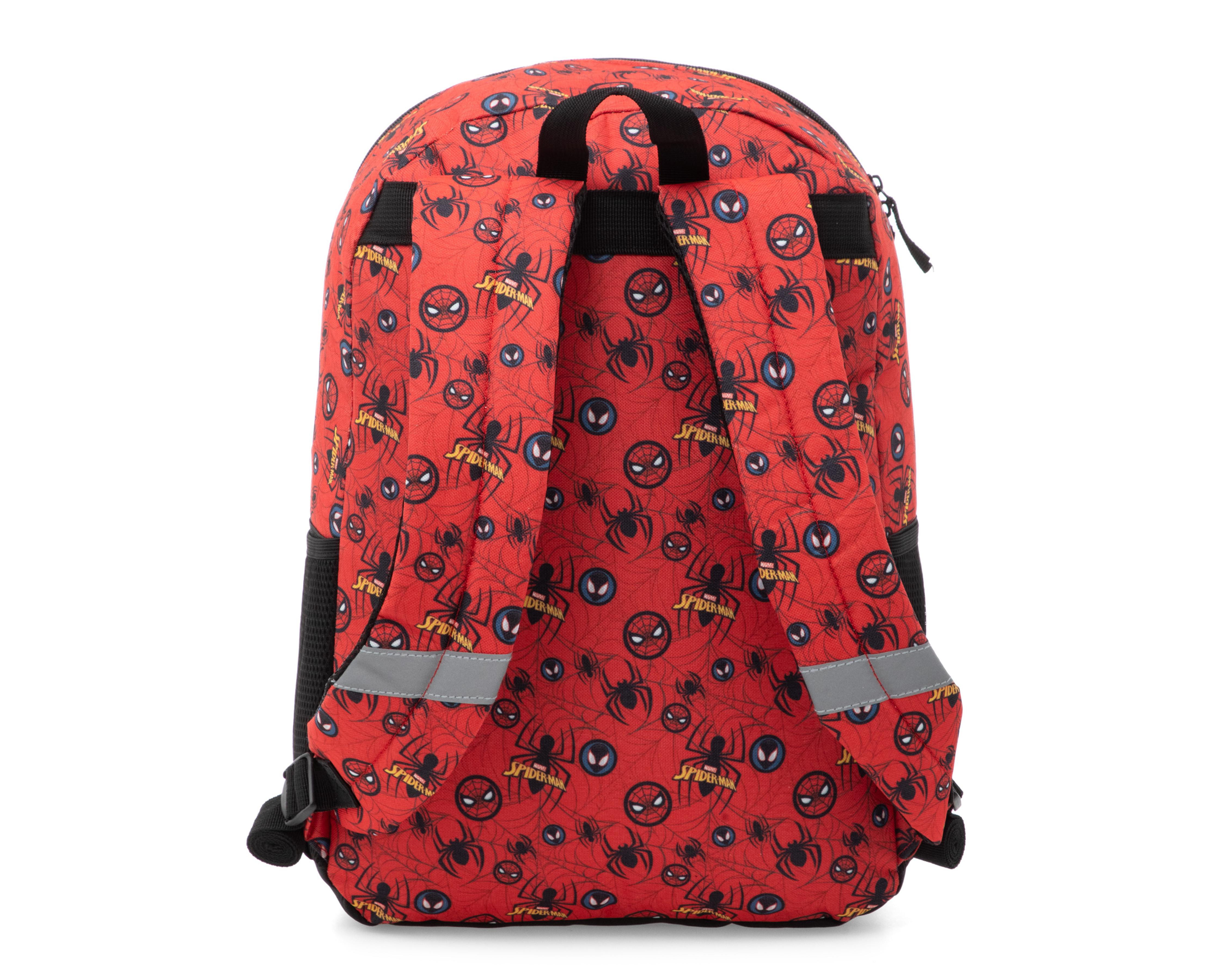 Foto 6 pulgar | Mochila Marvel Spider-Man con Lonchera y Lapicera