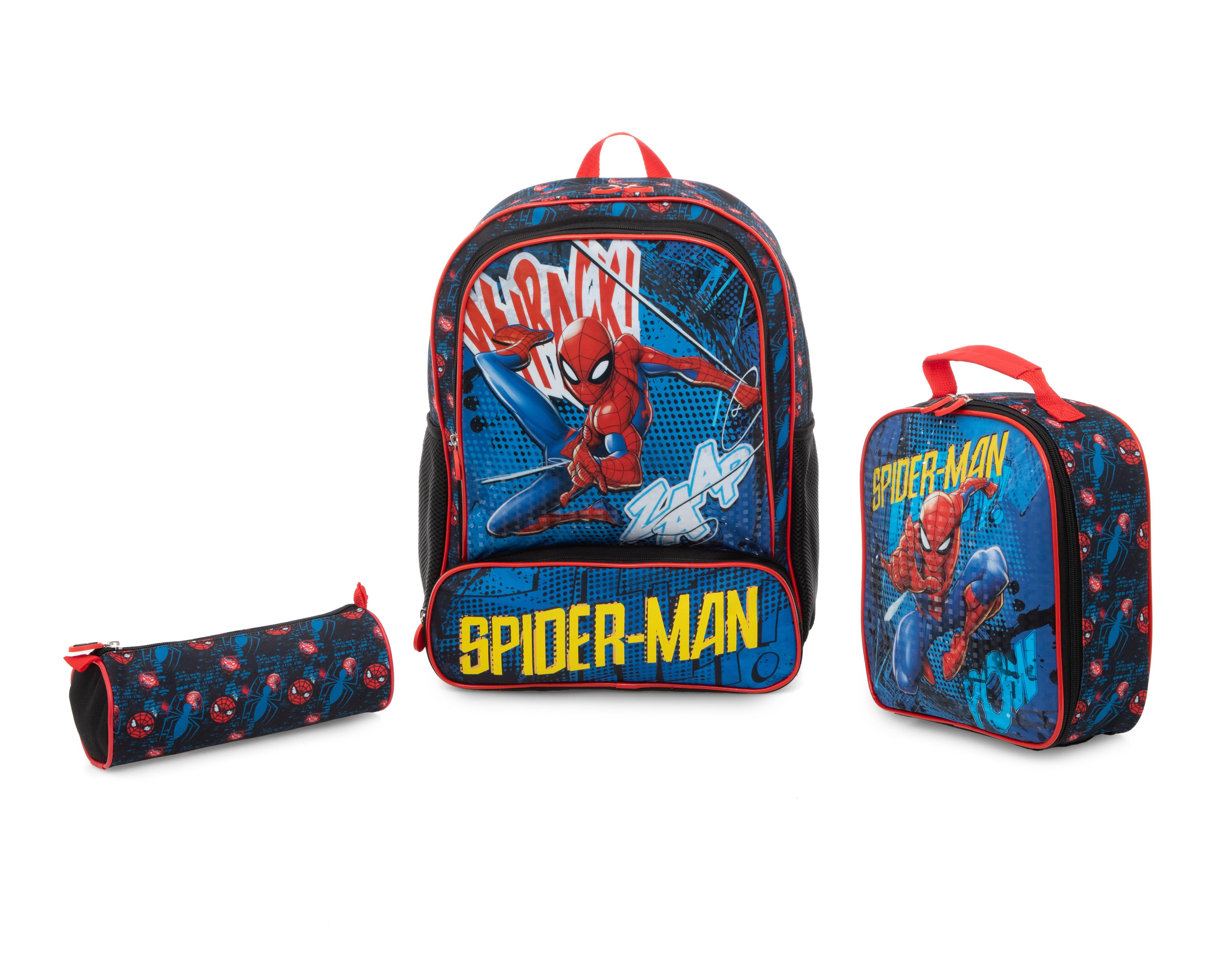 Foto 2 pulgar | Mochila Escolar Marvel Spider-Man con Lonchera