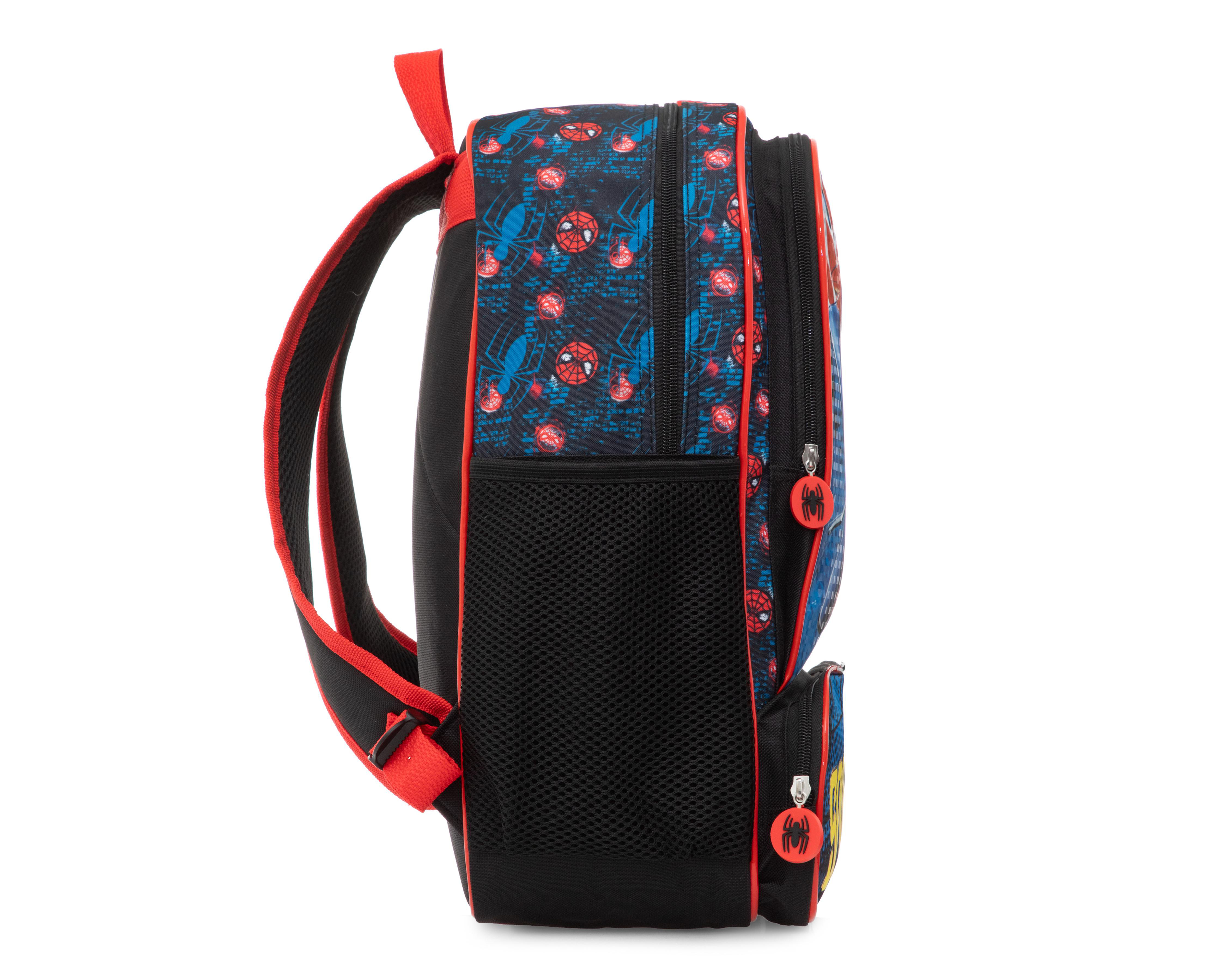 Foto 5 pulgar | Mochila Escolar Marvel Spider-Man con Lonchera