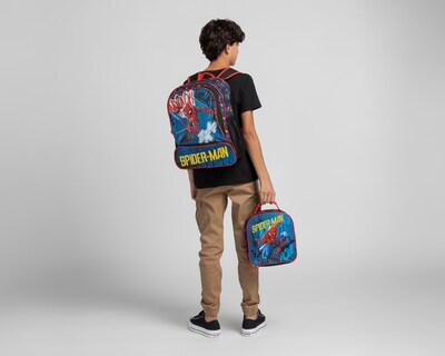 Foto 9 | Mochila Escolar Marvel Spider-Man con Lonchera