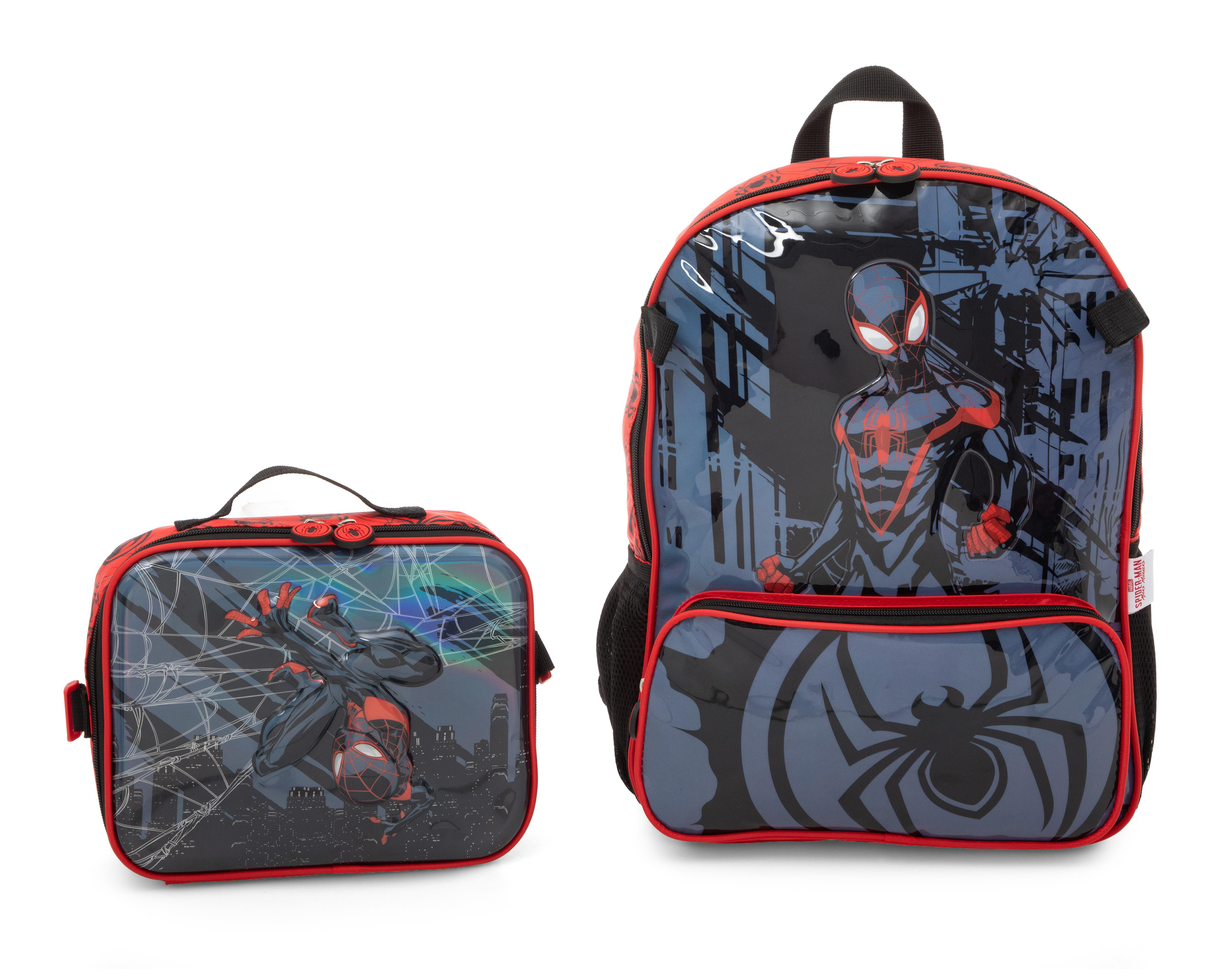 Foto 2 pulgar | Mochila Marvel Spider-Man con Lonchera