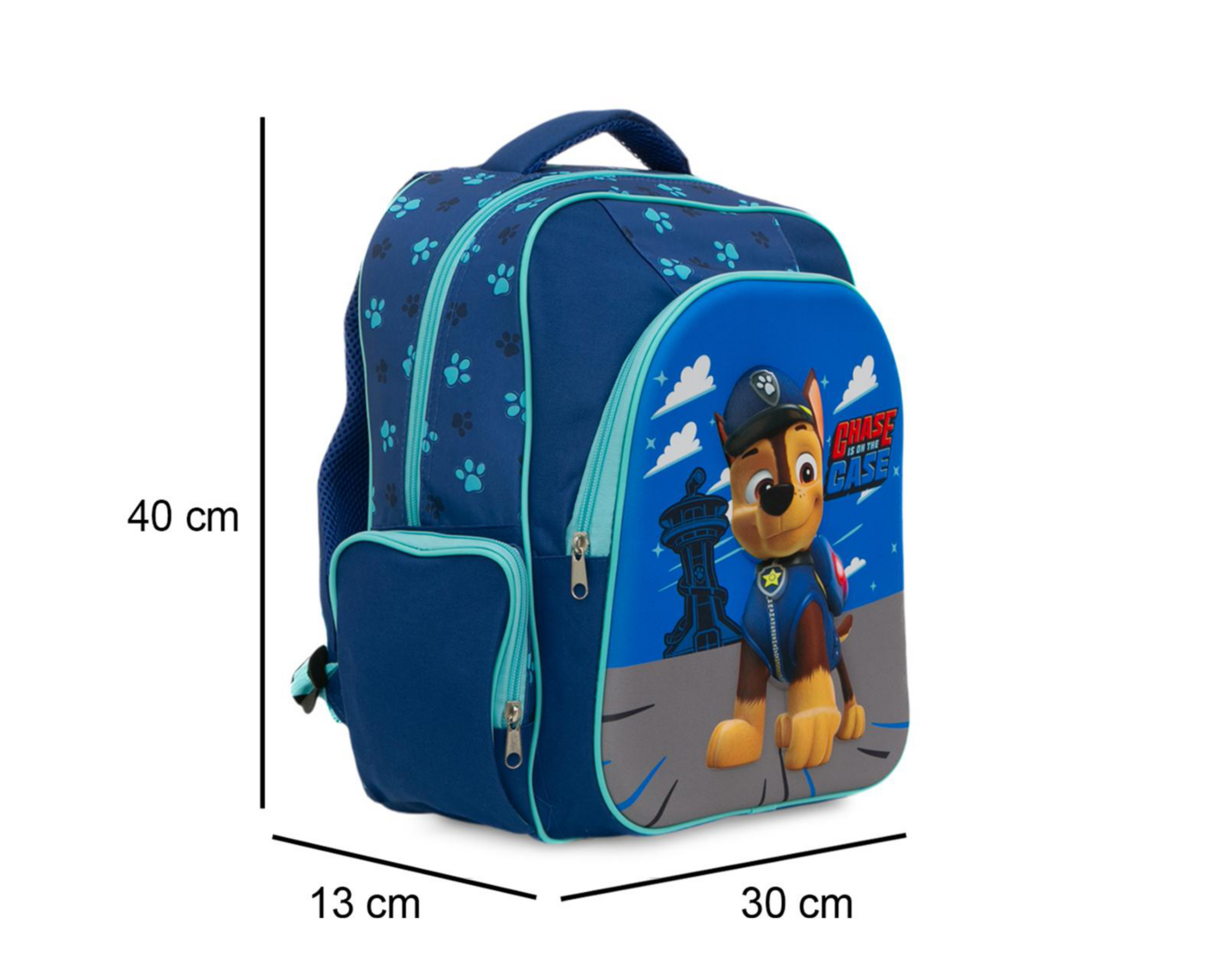 Foto 8 pulgar | Mochila Escolar Paw Patrol Azul