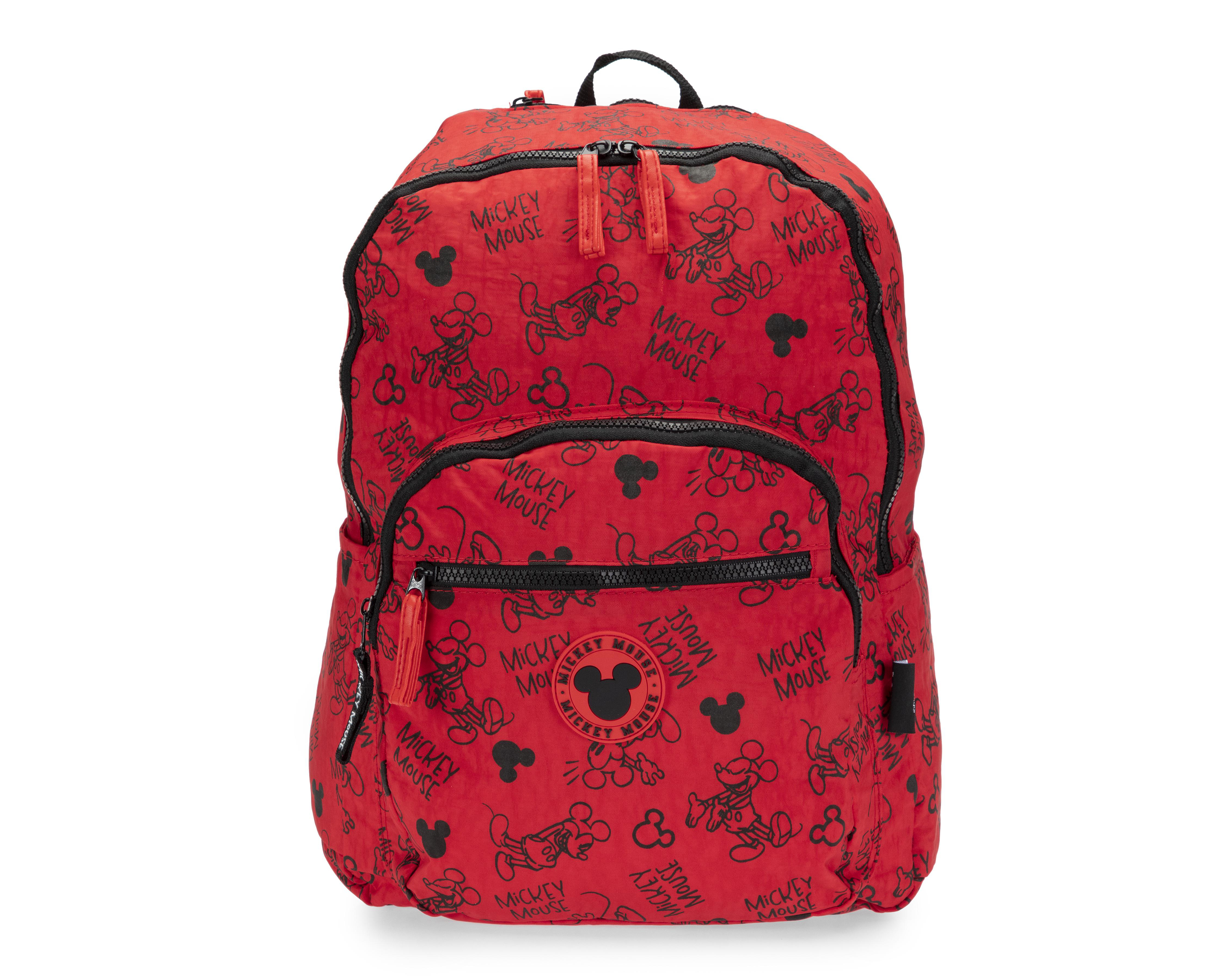 Foto 2 pulgar | Mochila Disney Mickey Mouse Roja