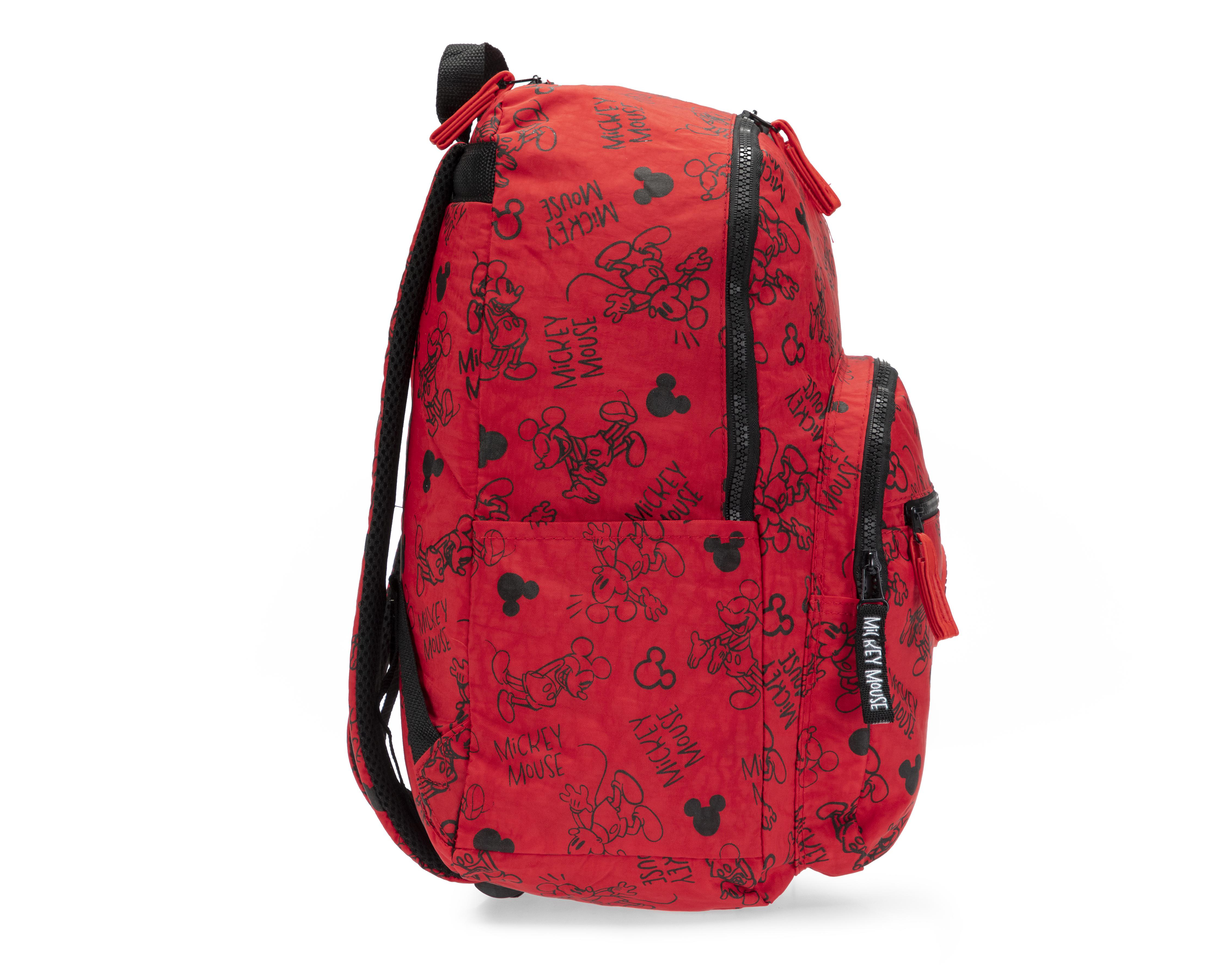 Foto 4 pulgar | Mochila Disney Mickey Mouse Roja