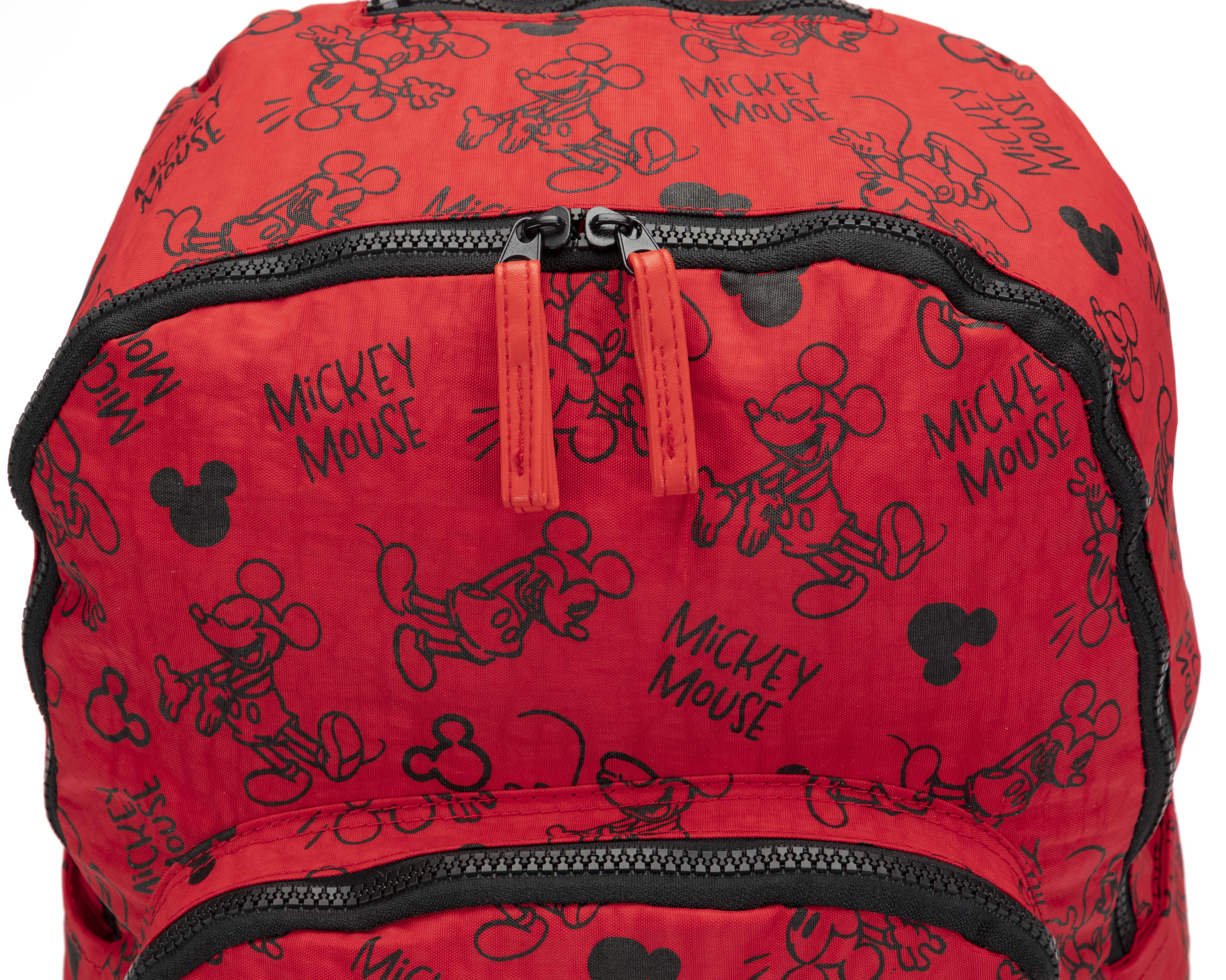 Foto 6 pulgar | Mochila Disney Mickey Mouse Roja