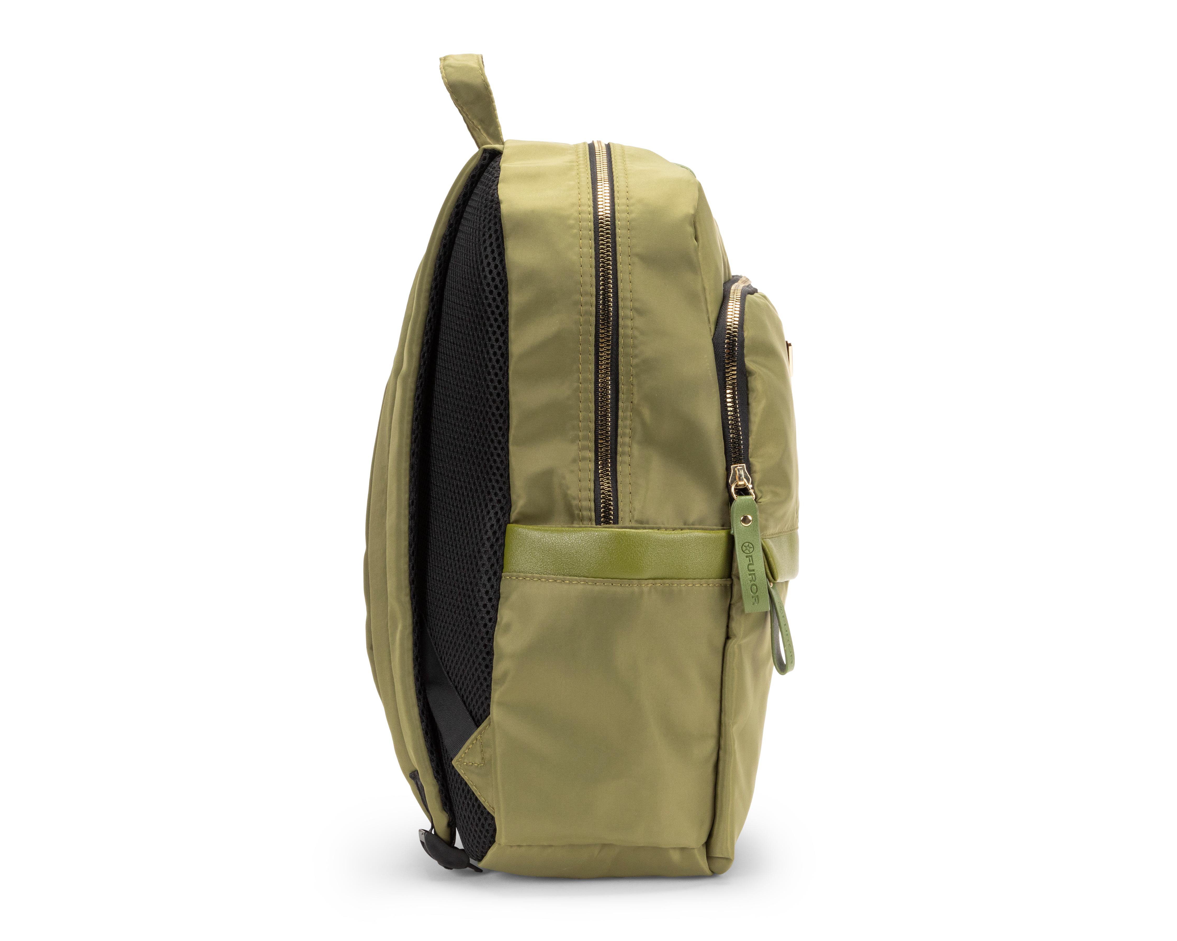 Foto 4 pulgar | Mochila Furor Verde Olivo