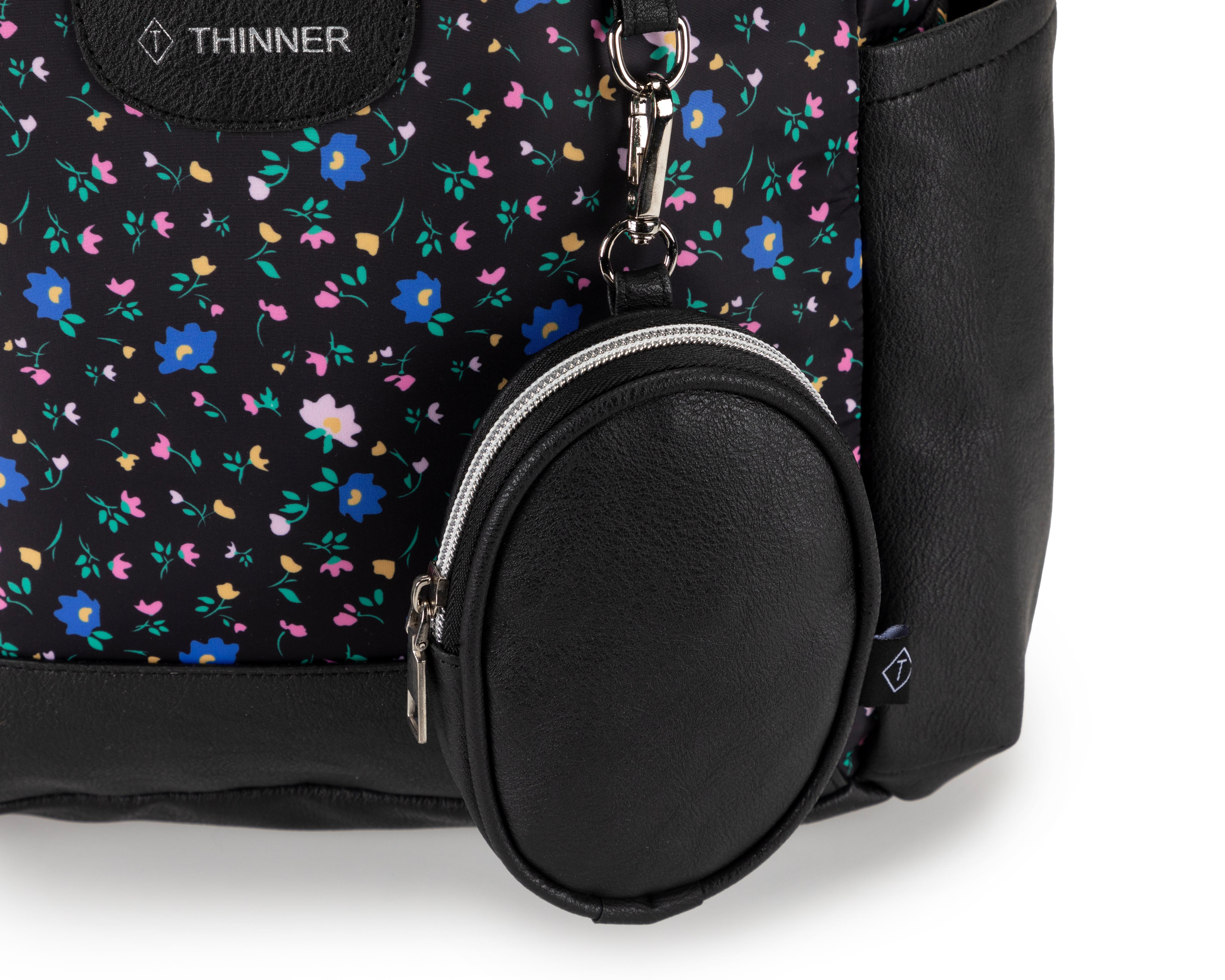 Foto 5 | Mochila Escolar Thinner Floreada