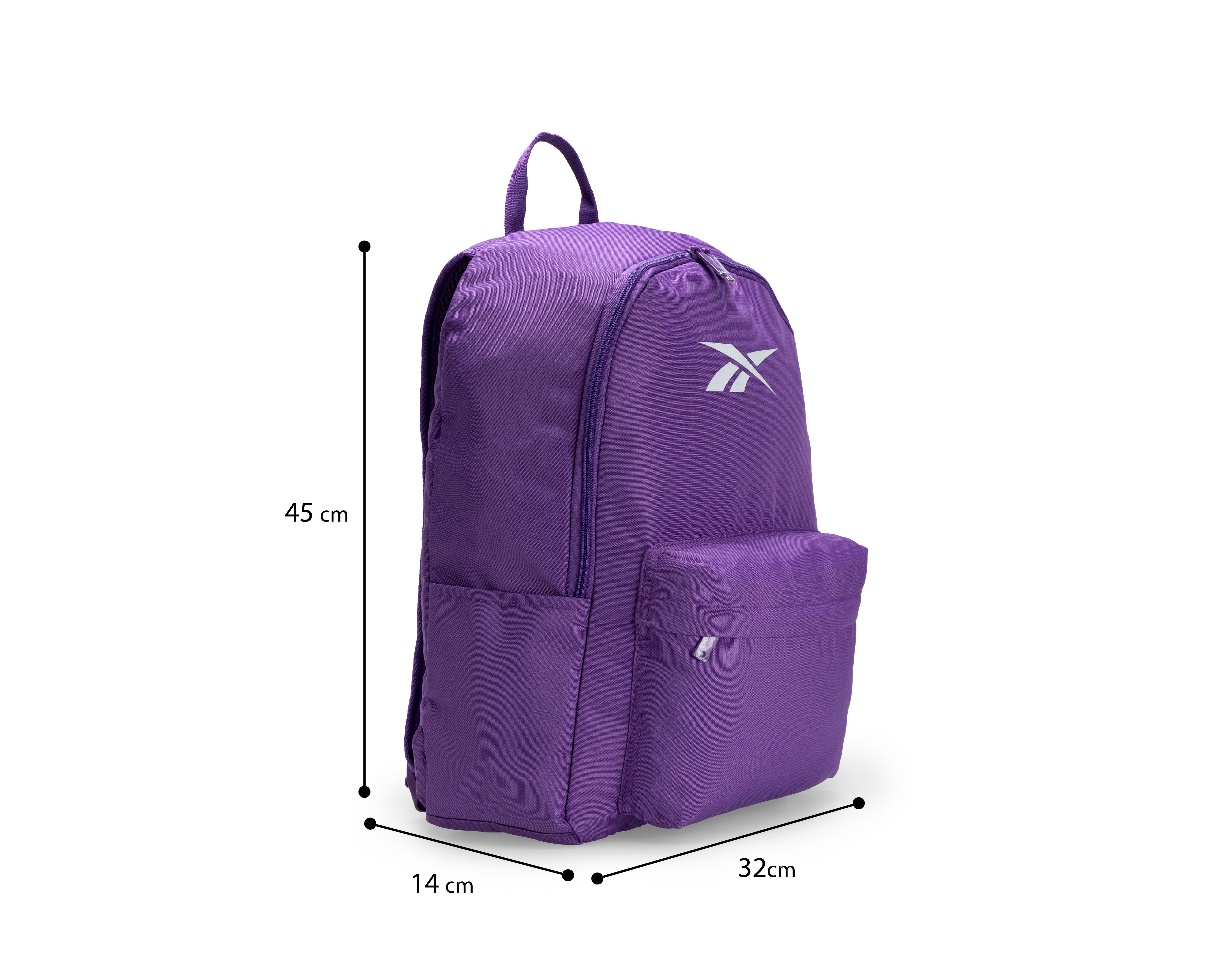 Foto 8 pulgar | Mochila Reebok Morada