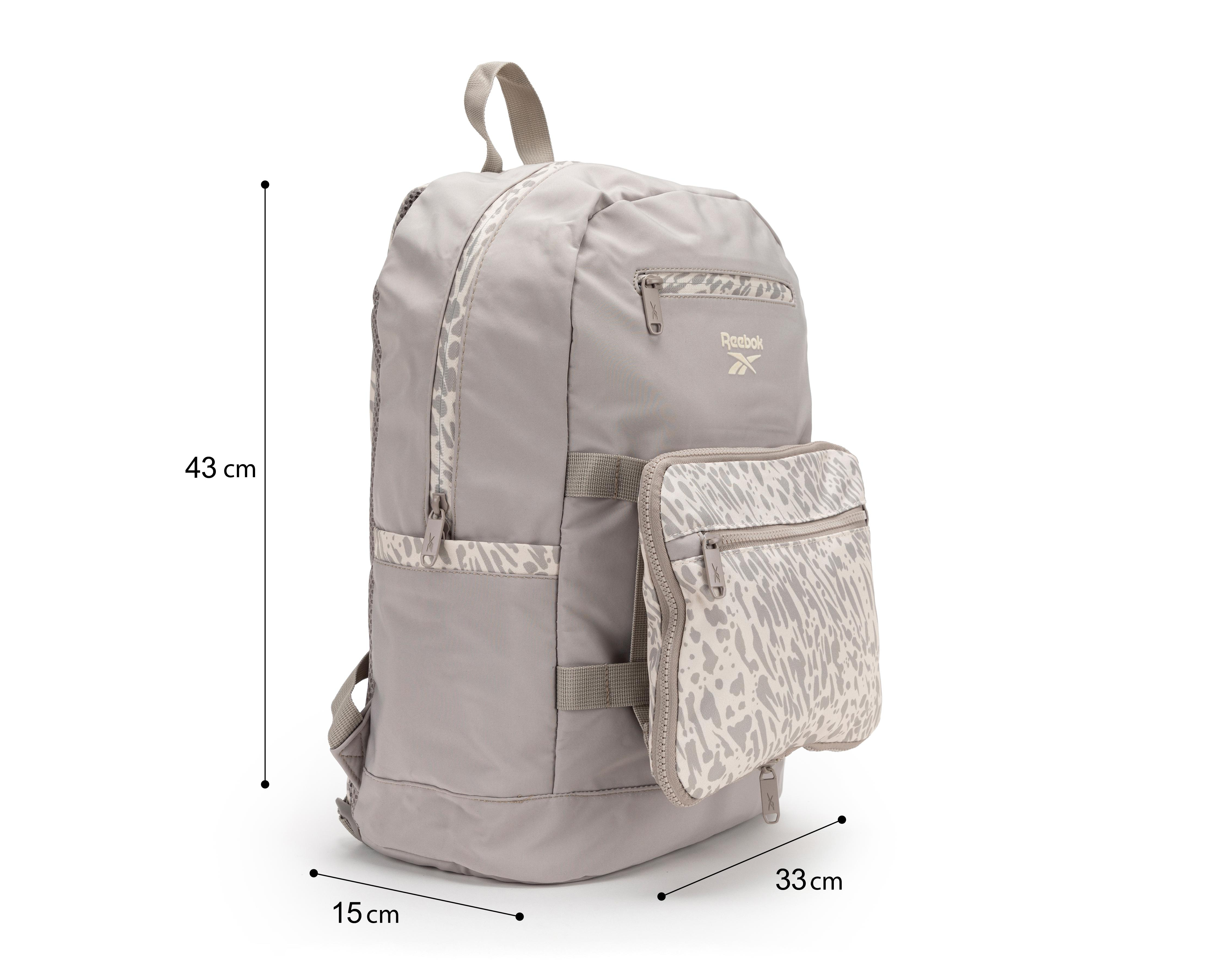 Foto 8 pulgar | Mochila Reebok Gris