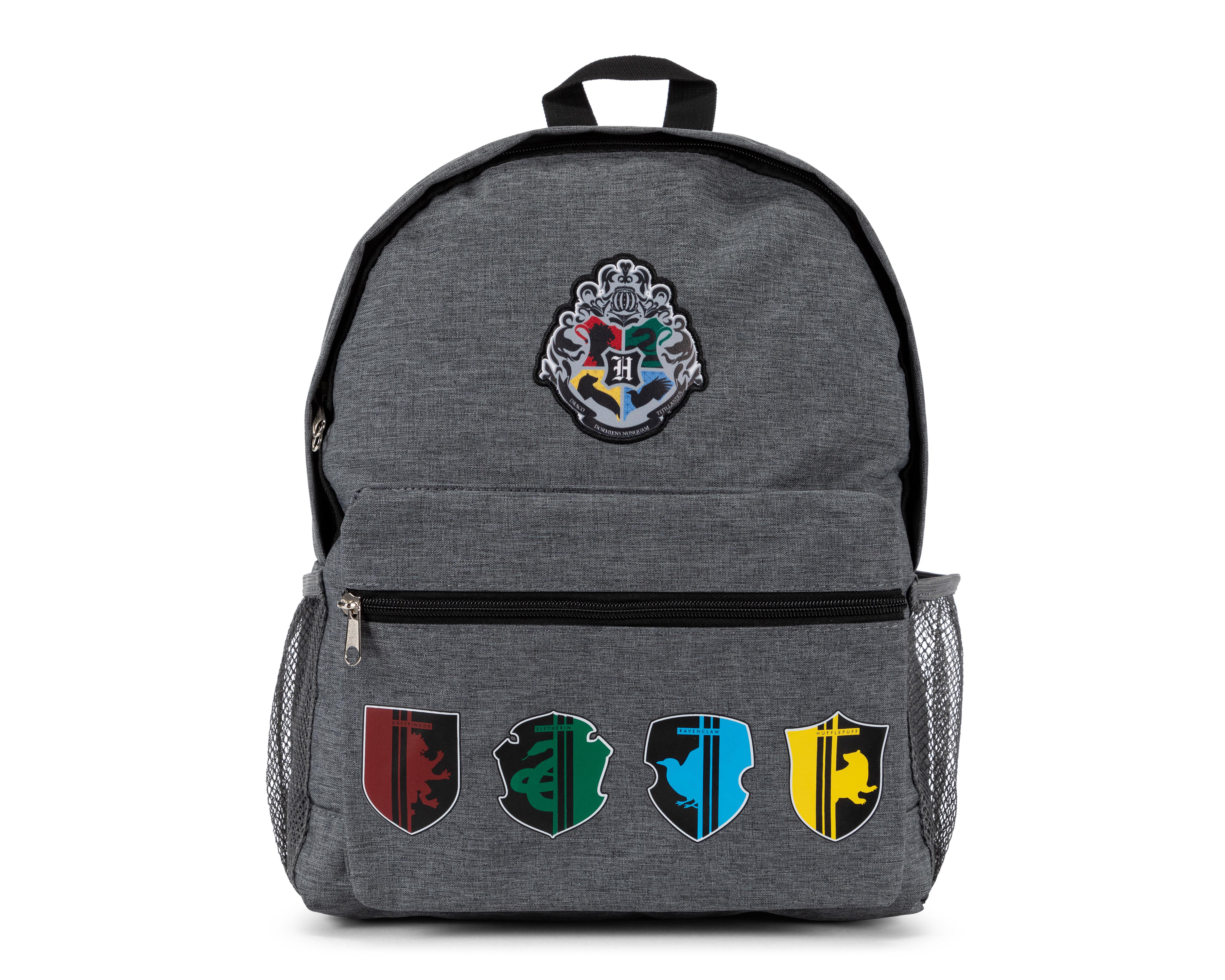 Foto 2 pulgar | Mochila Escolar Harry Potter Gris