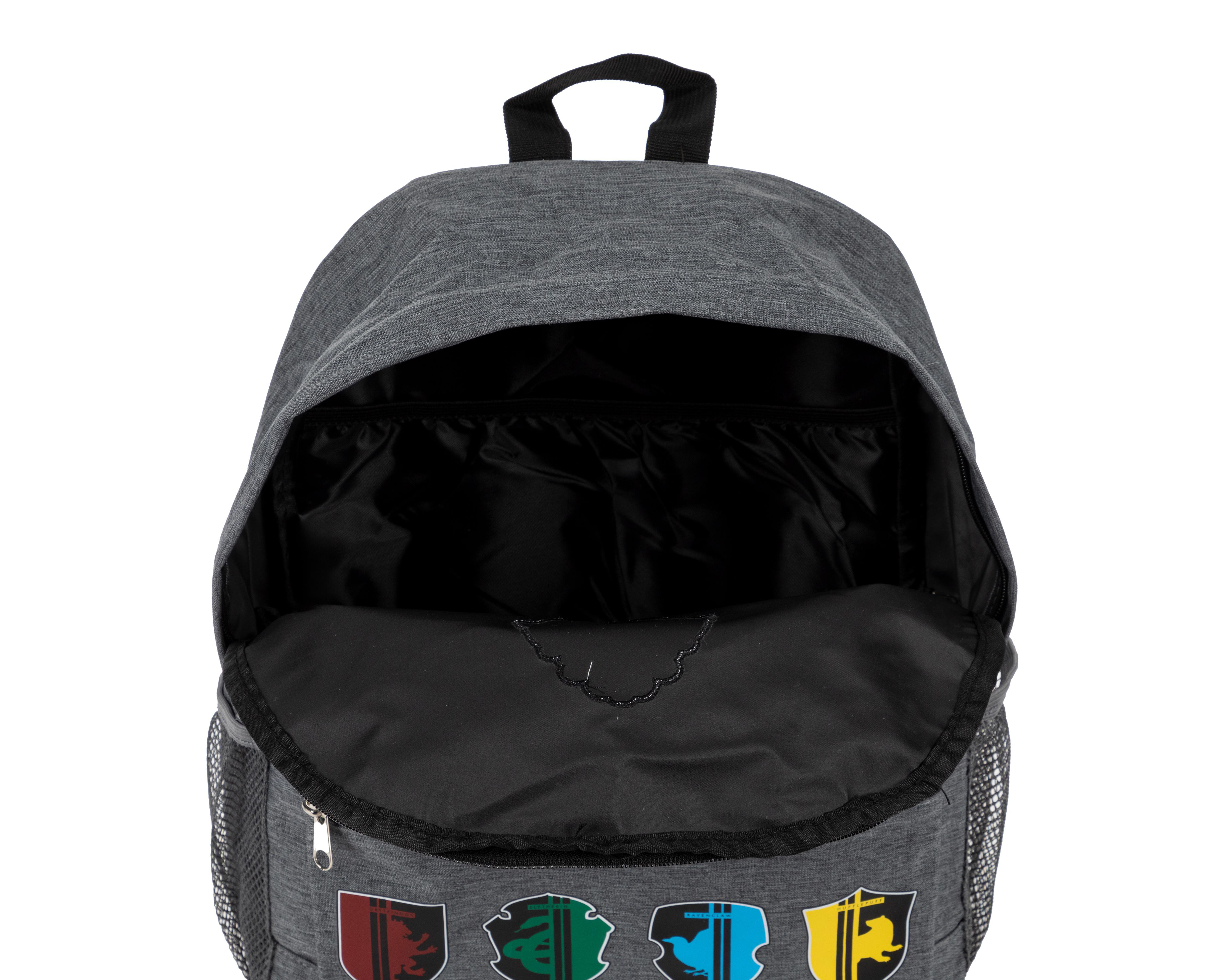 Foto 7 pulgar | Mochila Escolar Harry Potter Gris