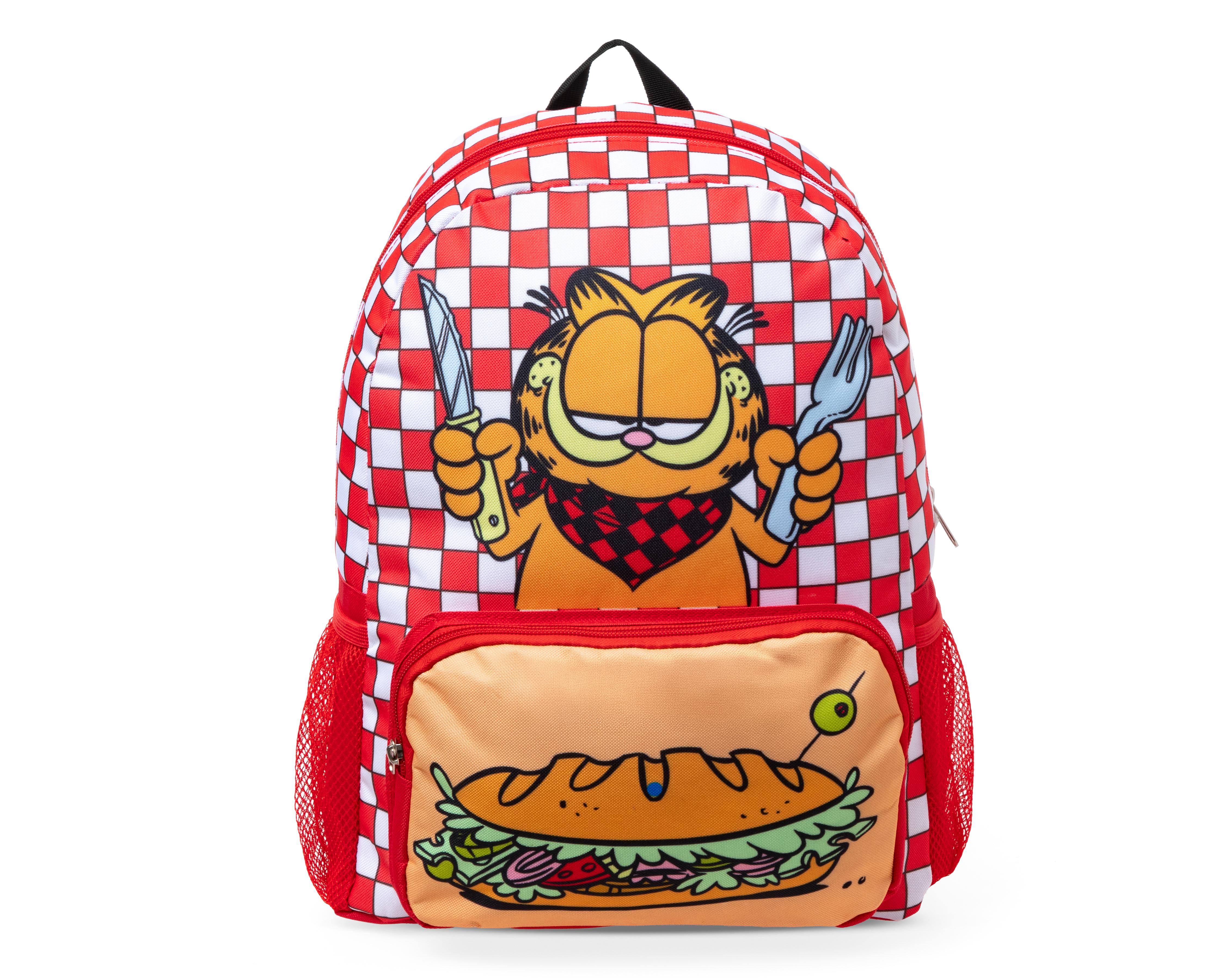 Foto 2 pulgar | Mochila Garfield Roja