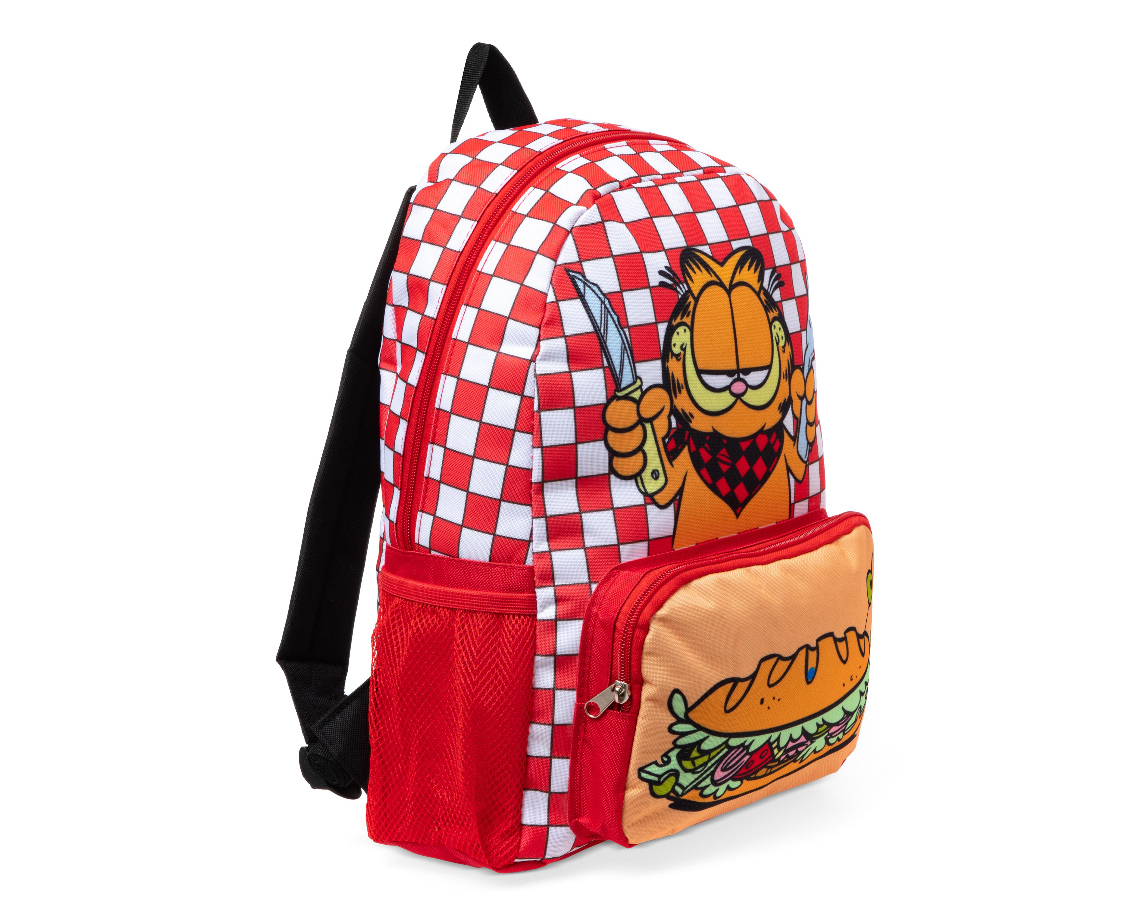 Foto 3 pulgar | Mochila Garfield Roja