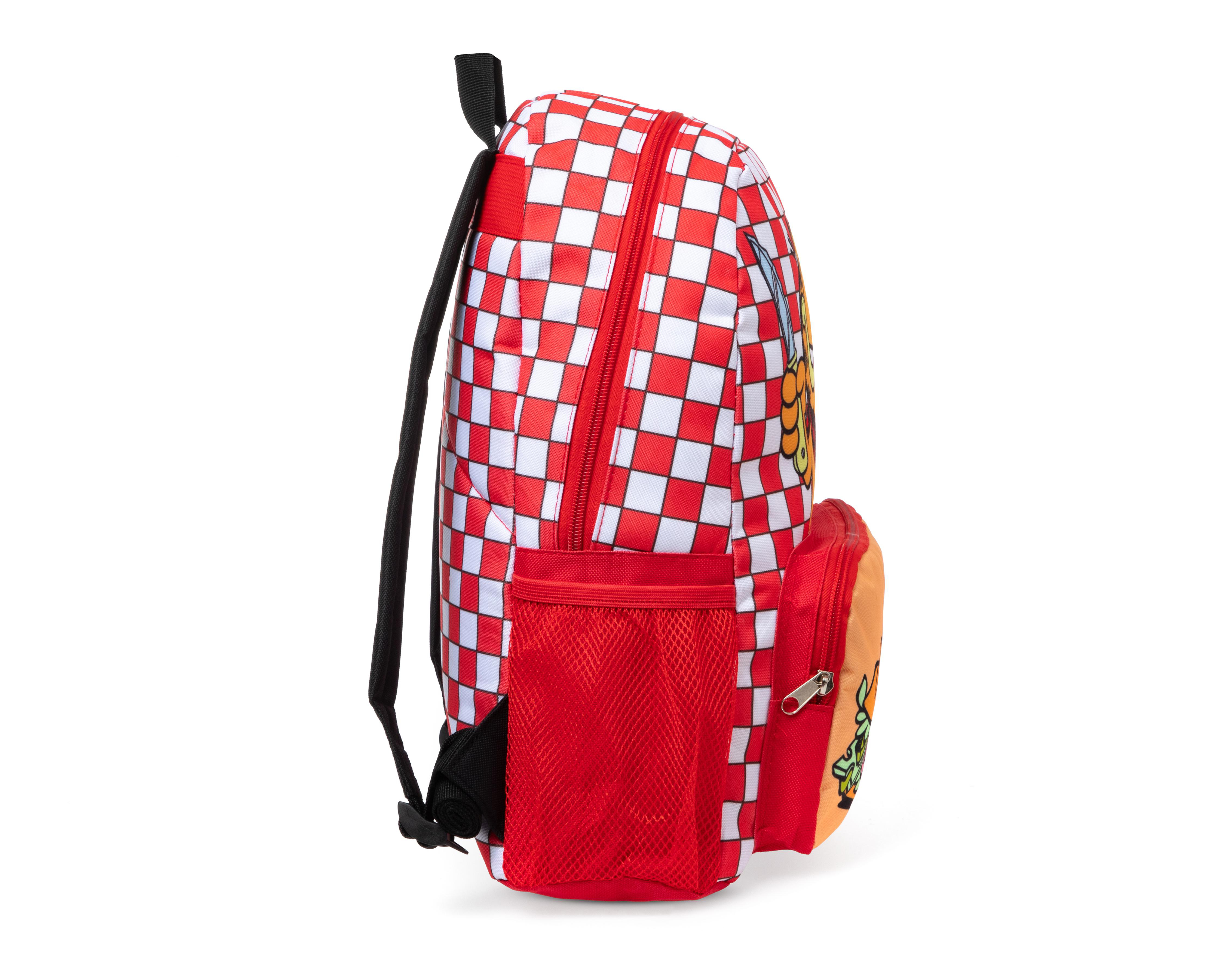 Foto 4 pulgar | Mochila Garfield Roja