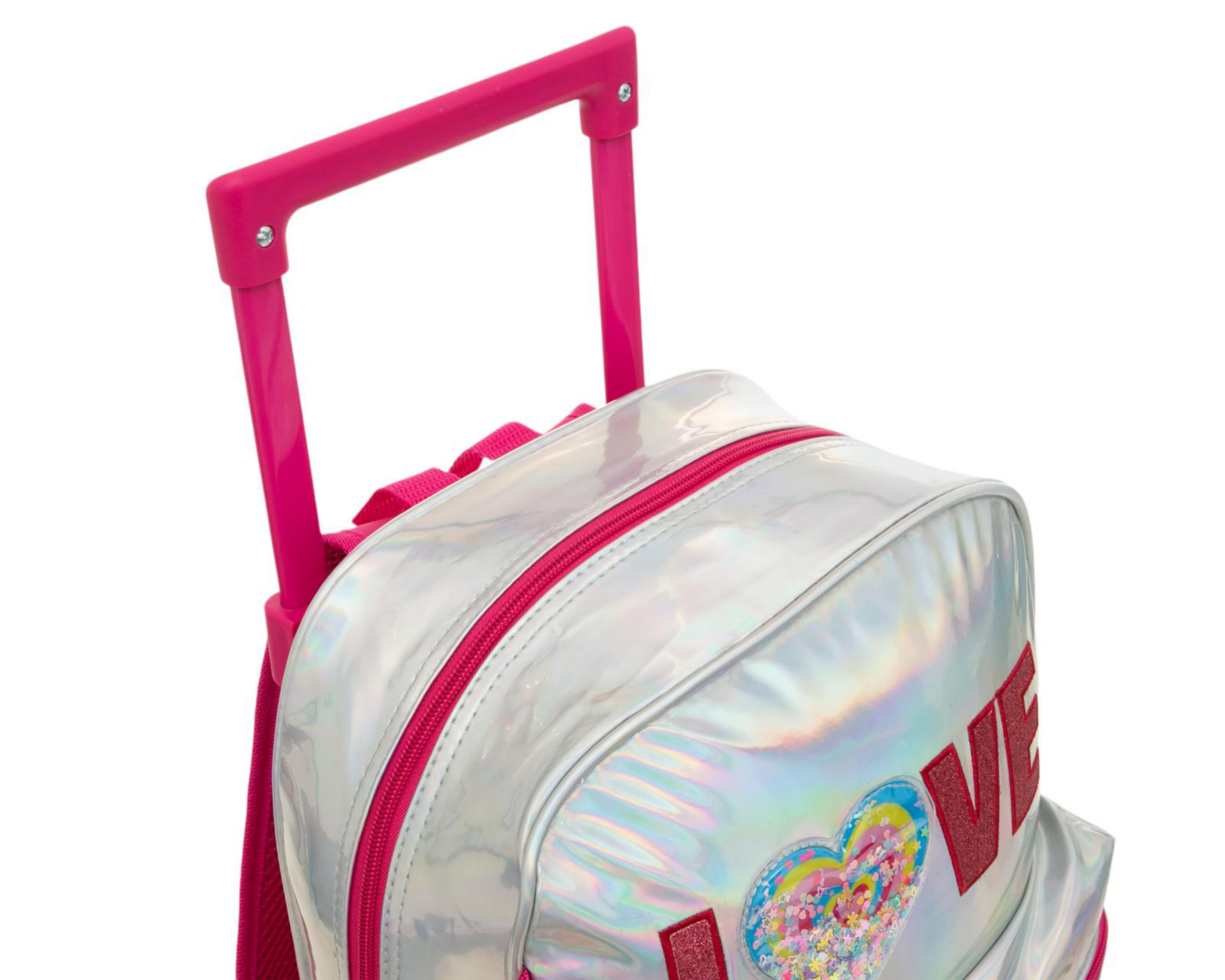 Foto 6 pulgar | Mochila con Ruedas Girls Attitude Rosa
