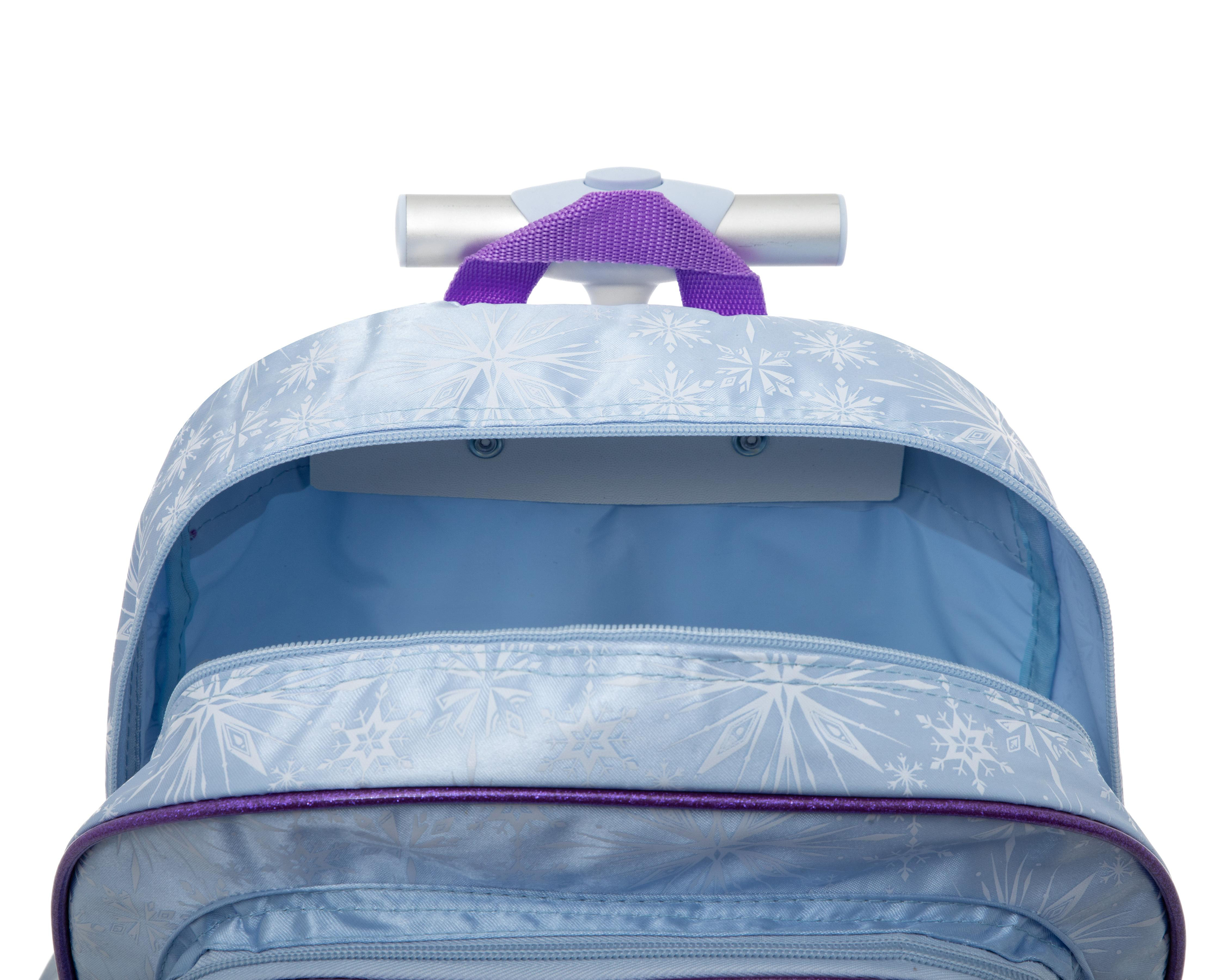 Foto 7 pulgar | Mochila con Ruedas Disney Frozen con Asa Retráctil