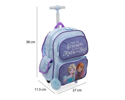 Foto 7 | Mochila con Ruedas Disney Frozen con Asa Retráctil