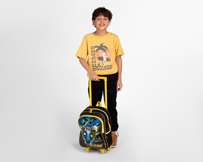 Foto 8 | Mochila Escolar Batman con Lonchera y Lapicera