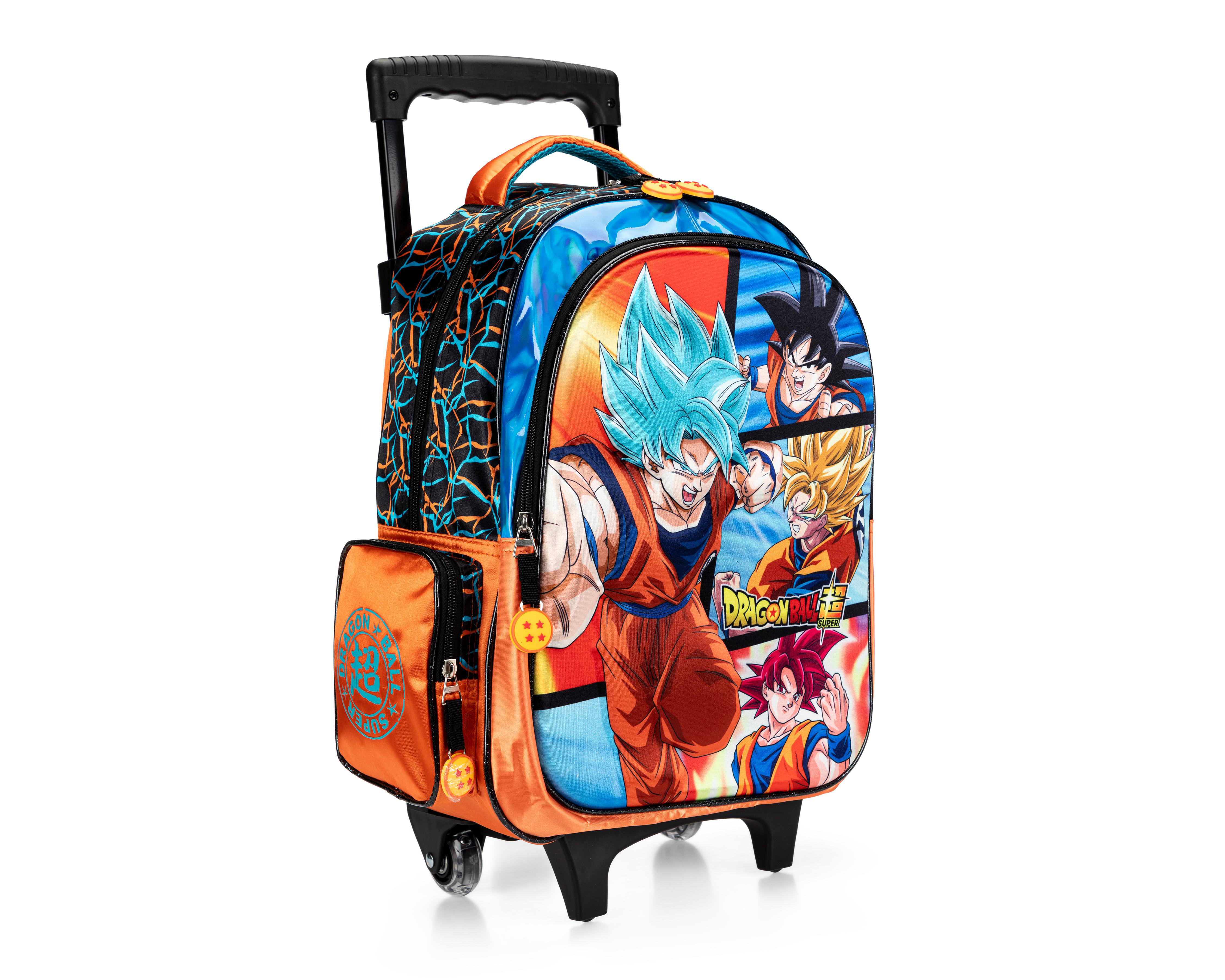 Foto 3 pulgar | Mochila con Ruedas Dragon Ball Super Multicolor