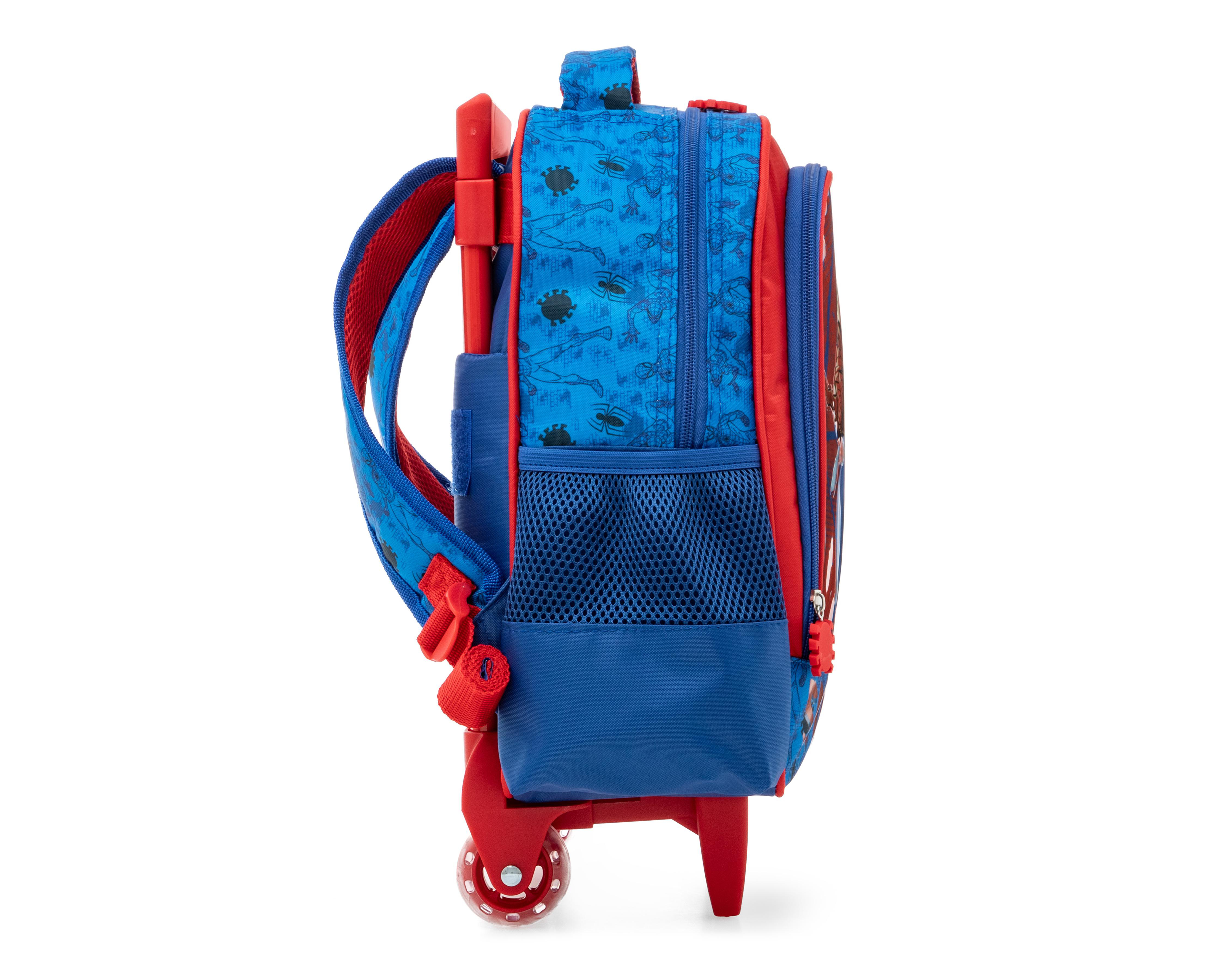 Foto 4 pulgar | Mochila con Ruedas Marvel Spider-Man Roja