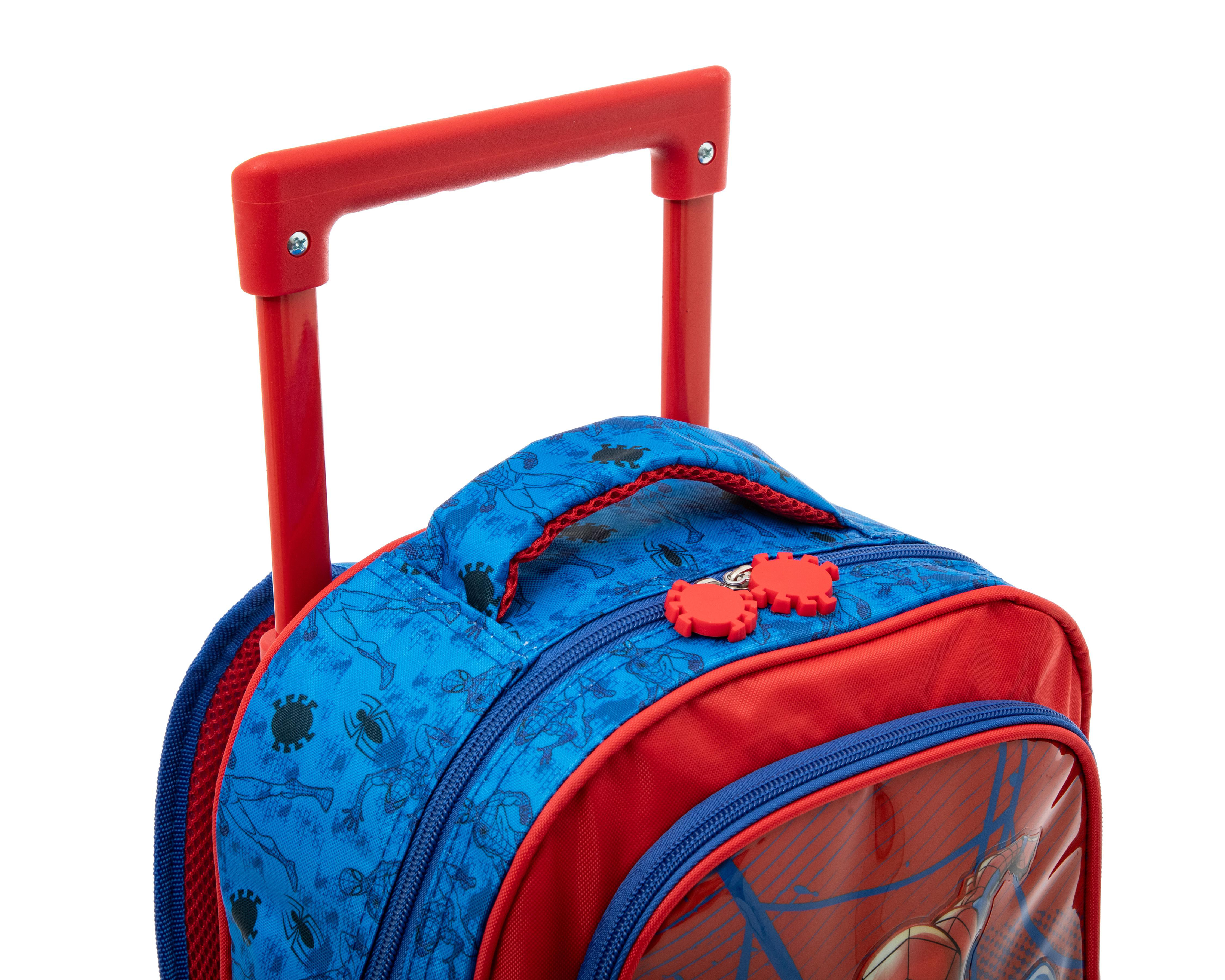 Foto 6 pulgar | Mochila con Ruedas Marvel Spider-Man Roja