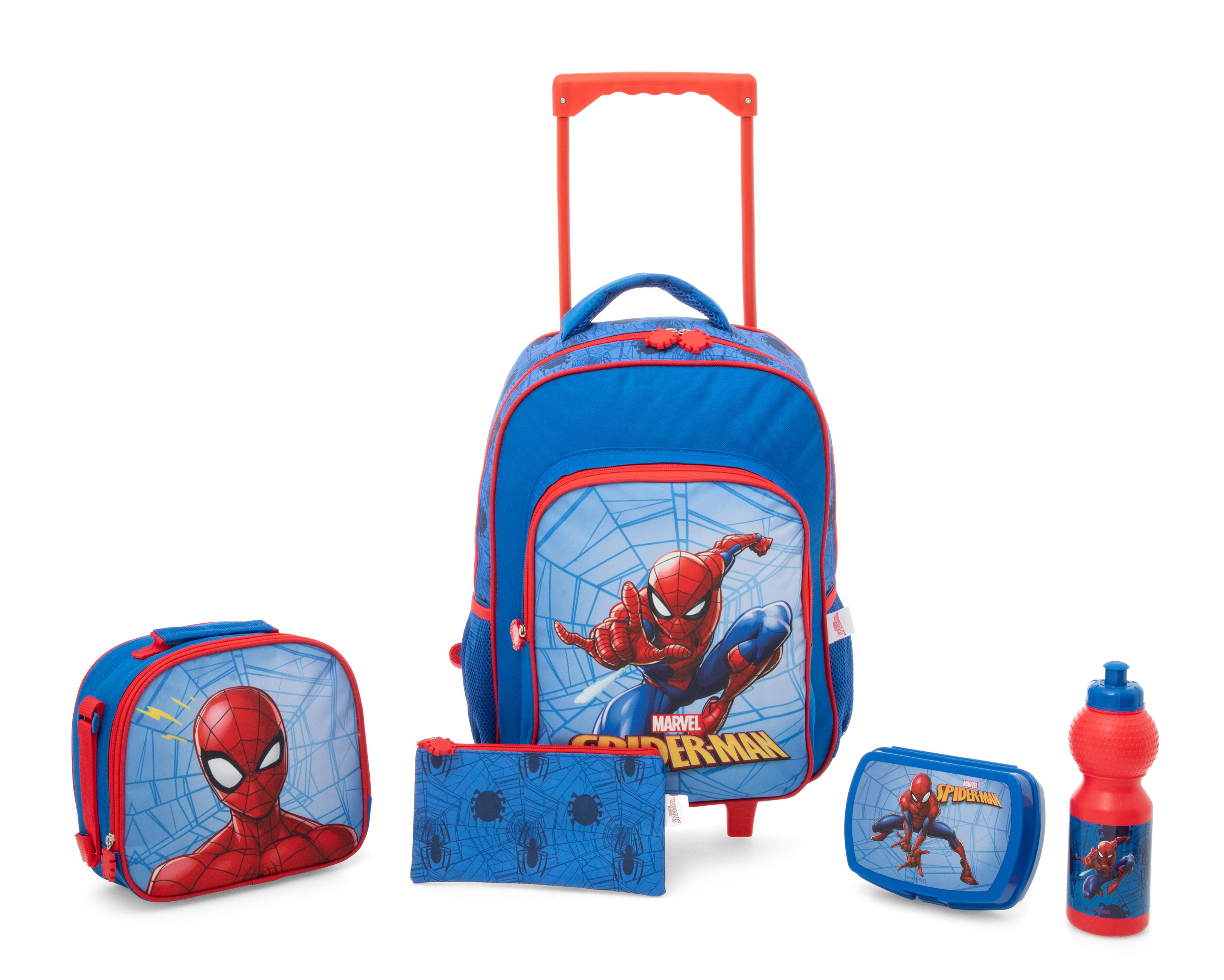 Mochila con Ruedas Marvel Spider-Man con Accesorios