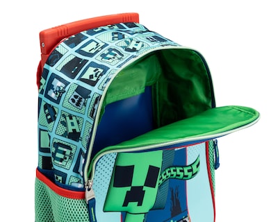 Foto 7 | Mochila con Ruedas Chenson Minecraft Verde