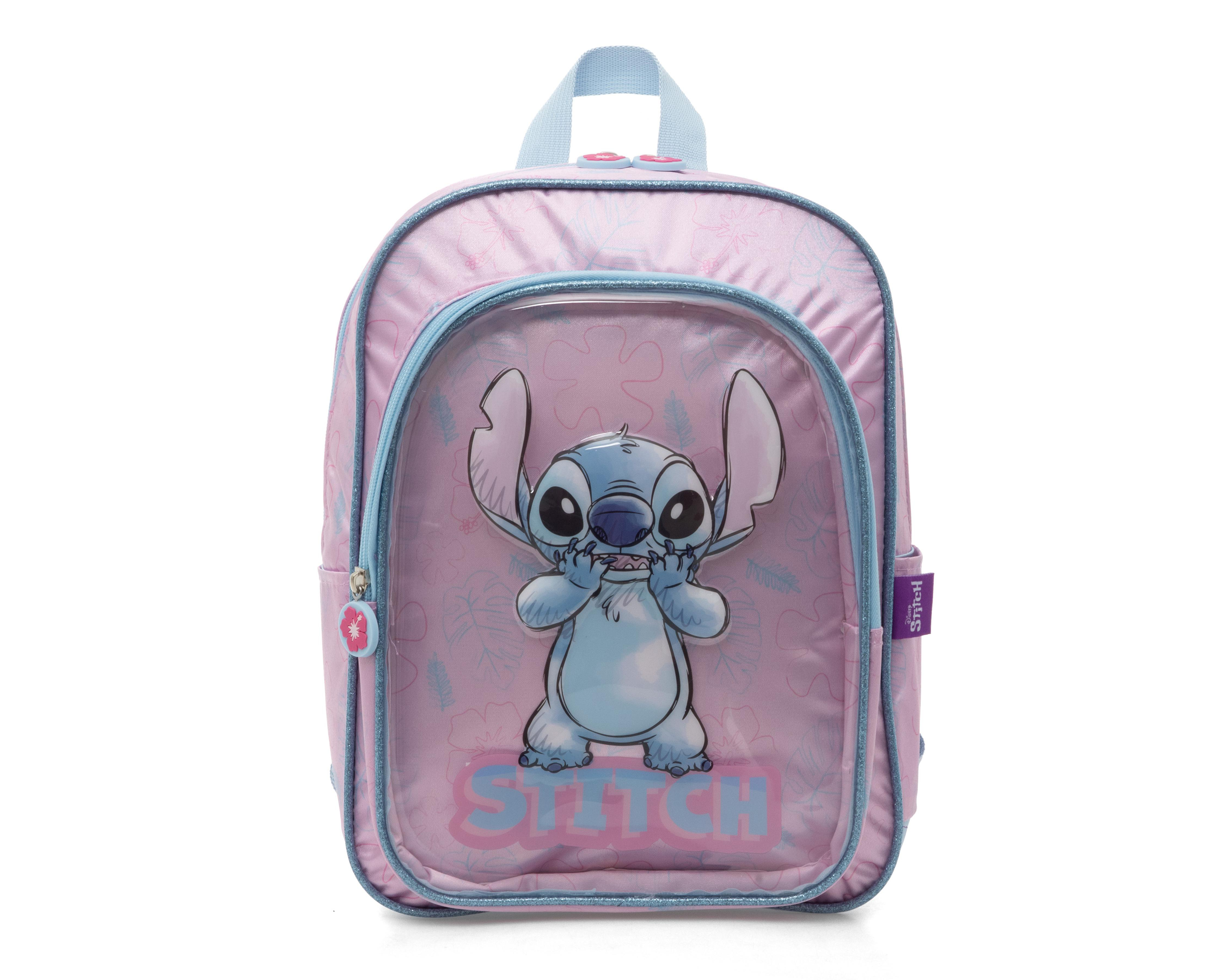 Foto 2 pulgar | Mochila Disney Stitch Rosa