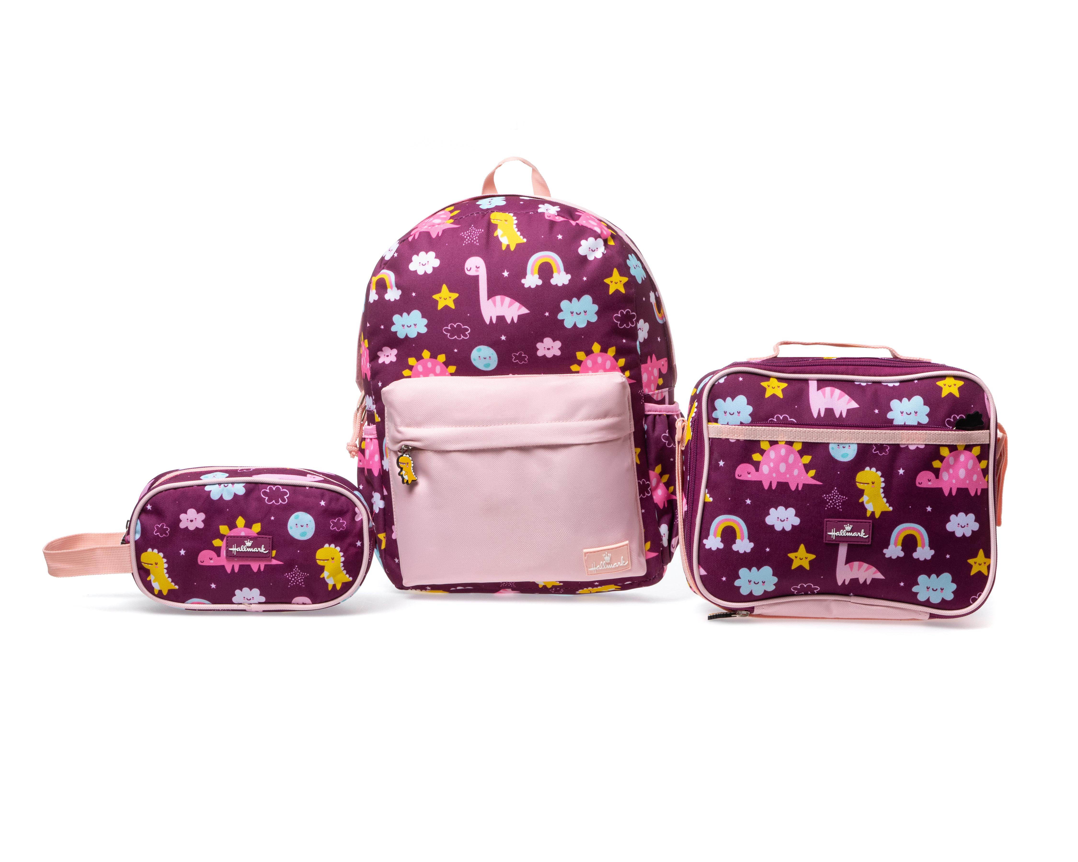 Mochila Escolar Hallmark con Lonchera y Lapicera