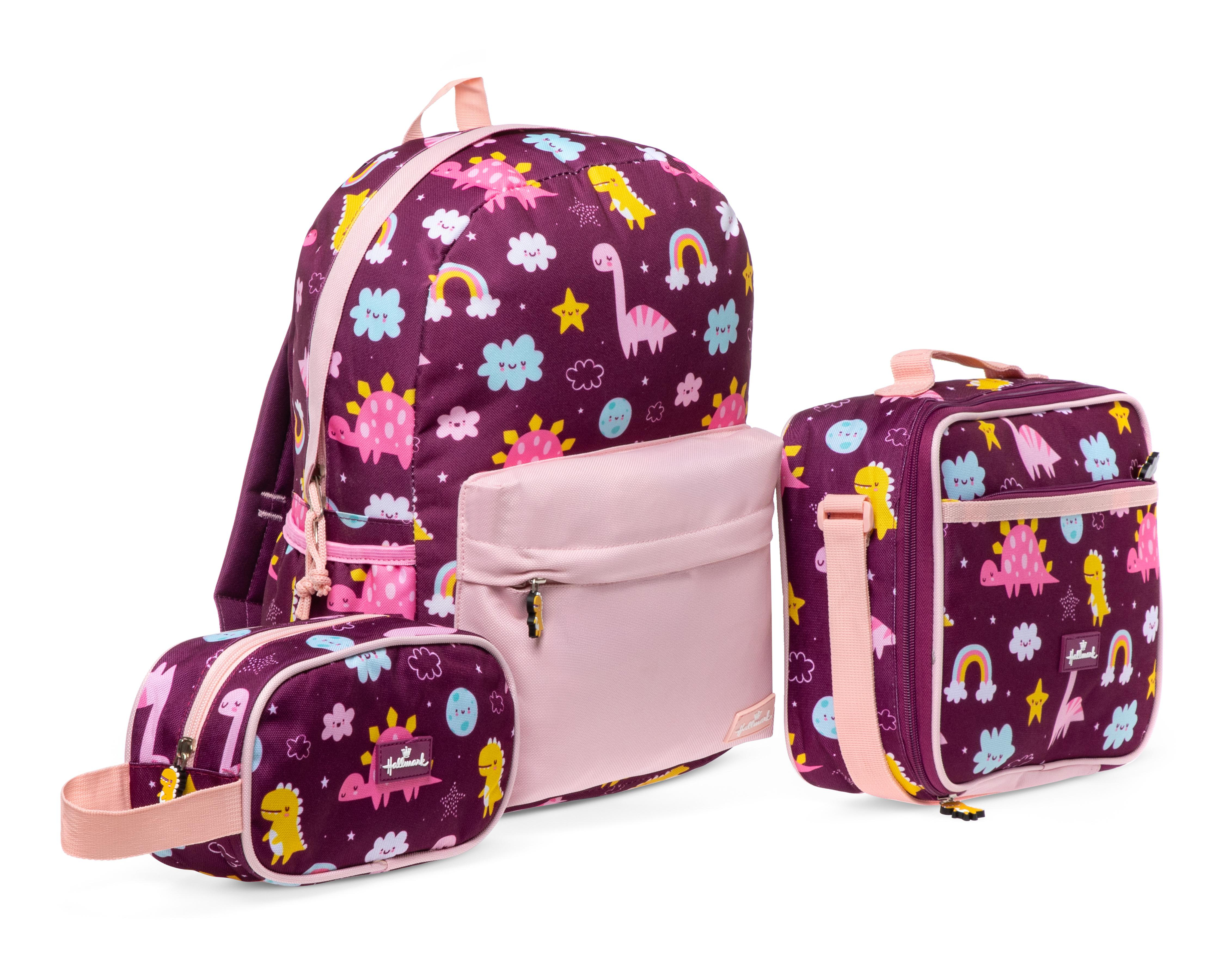 Foto 3 pulgar | Mochila Escolar Hallmark con Lonchera y Lapicera
