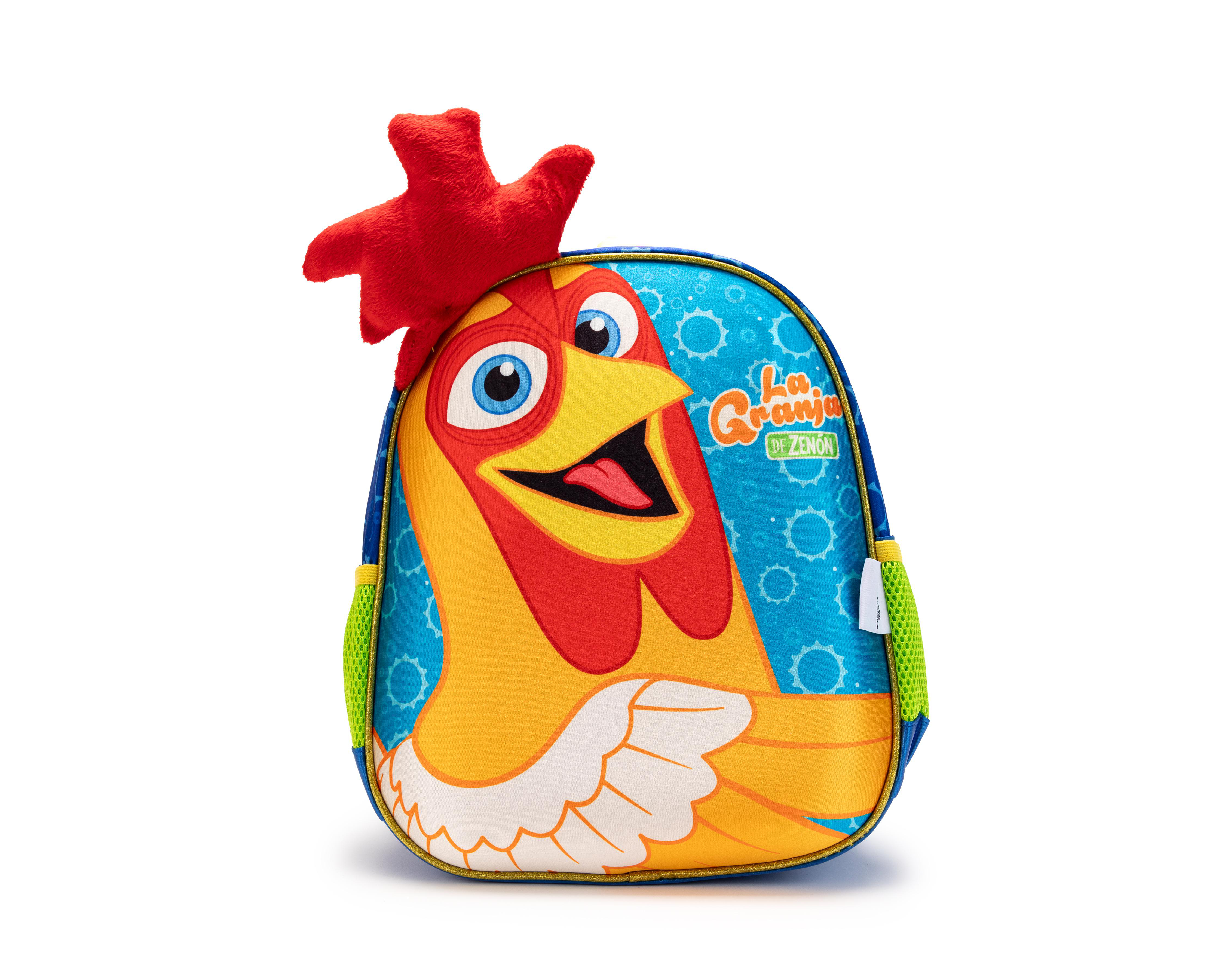 Foto 2 pulgar | Mochila Escolar La Granja de Zenón Estampada