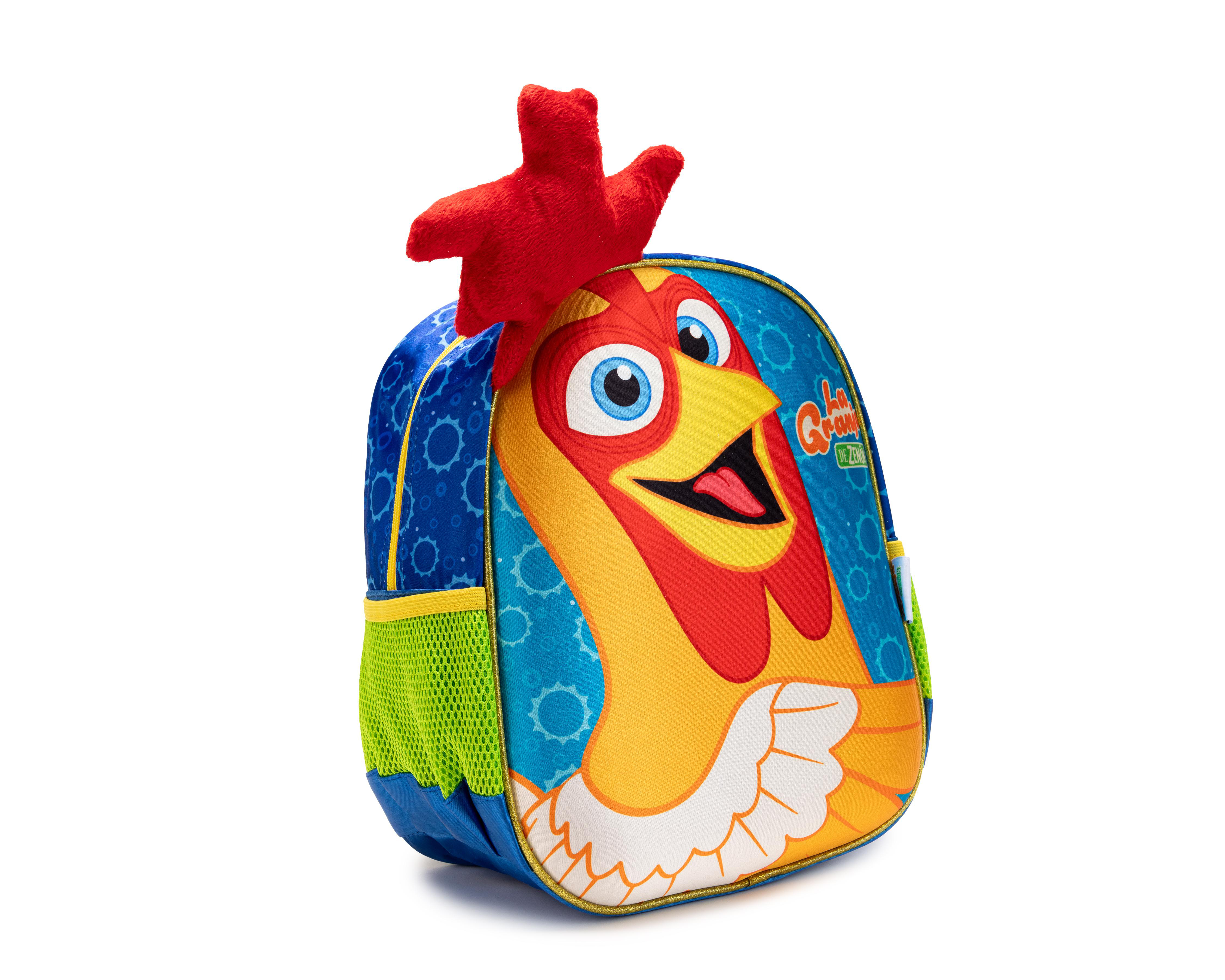Foto 3 pulgar | Mochila Escolar La Granja de Zenón Estampada